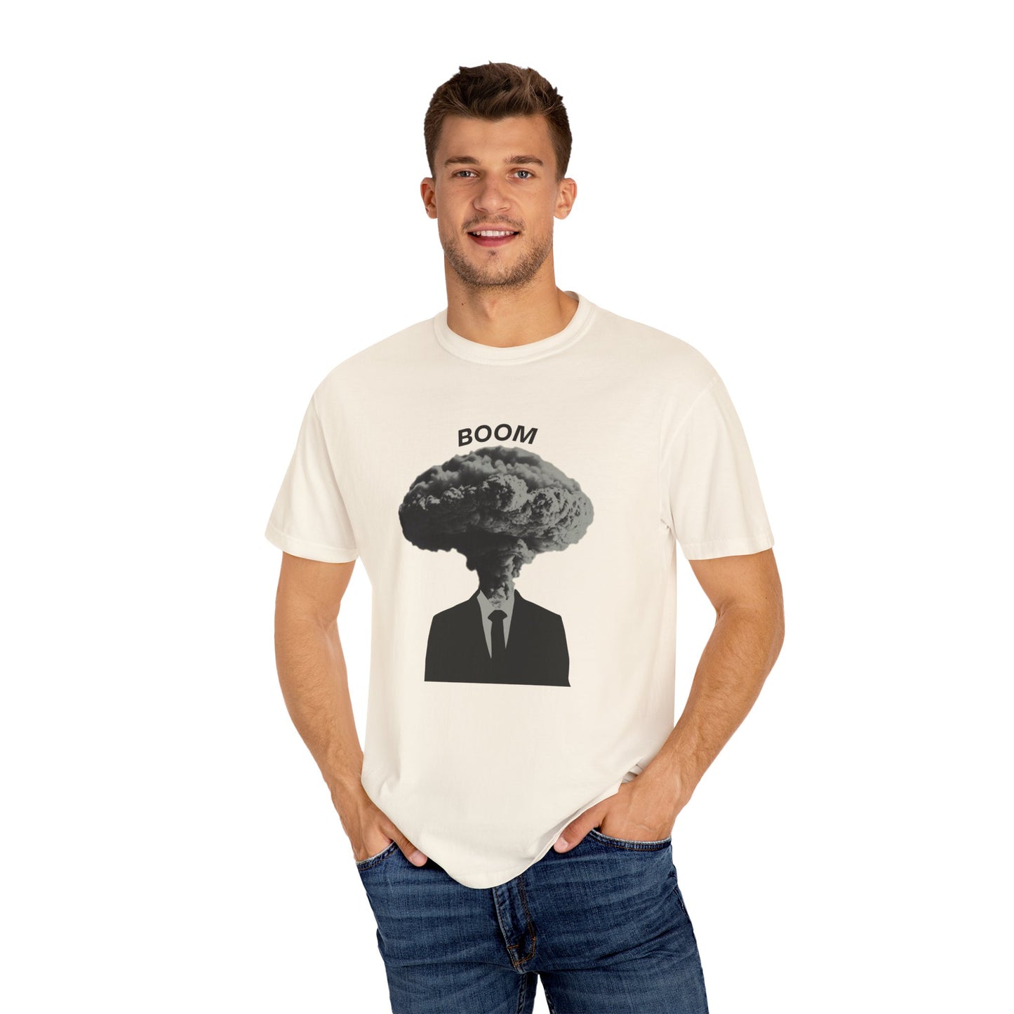 Boom Business Garment-Dyed T-shirt