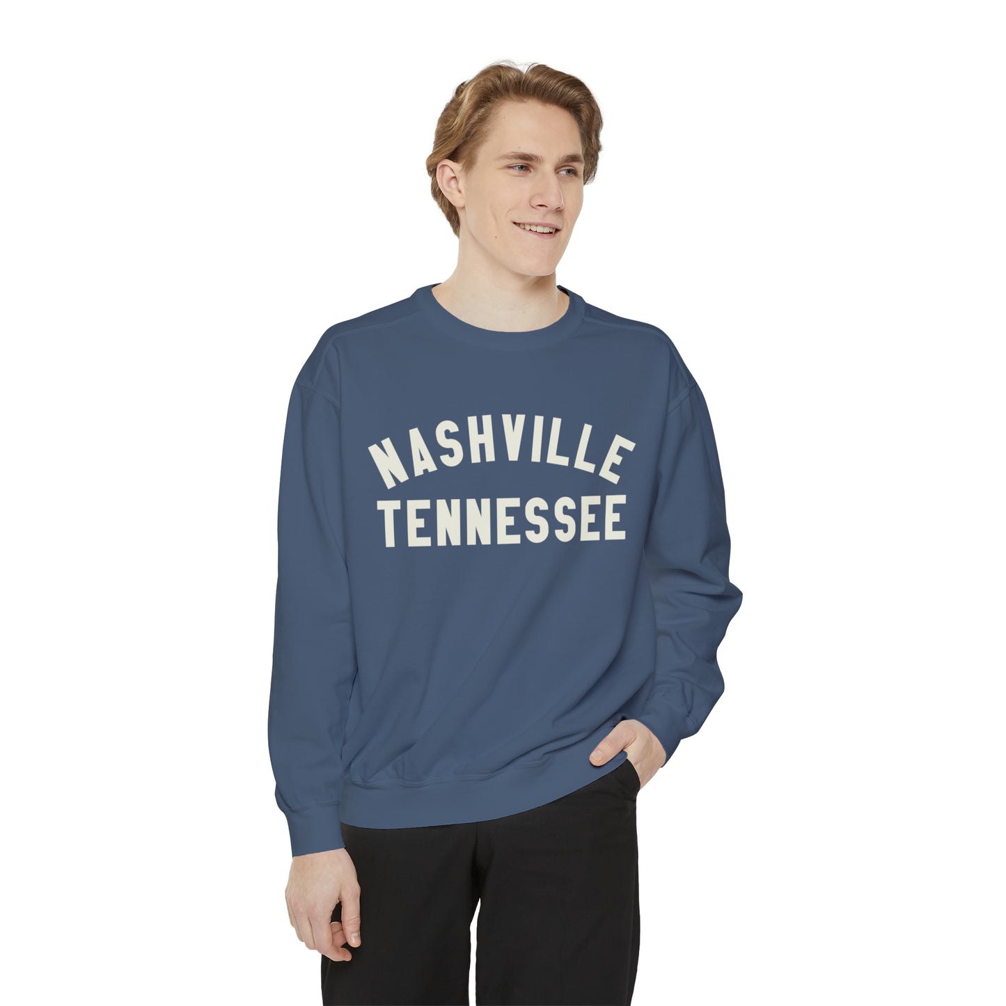 Nashville TN Unisex Garment-Dyed Sweatshirt