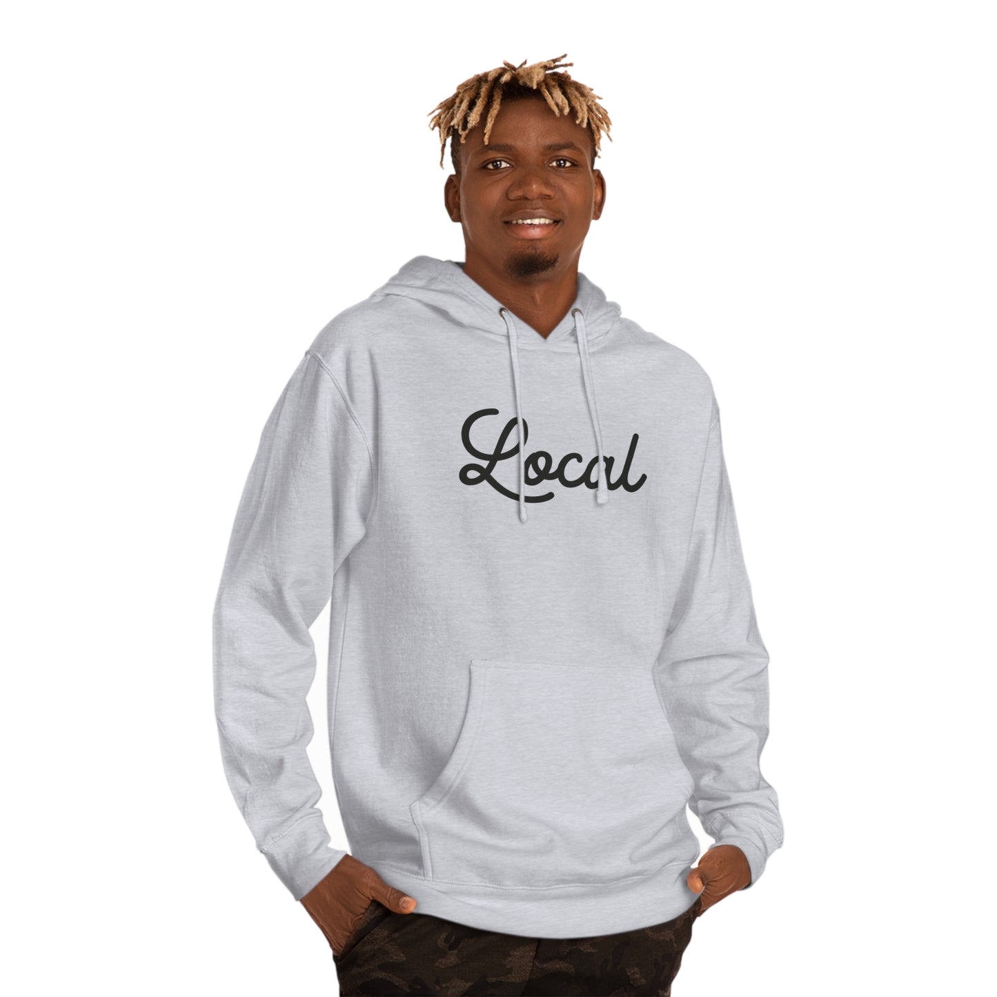 Local Script IND Unisex Hooded Sweatshirt