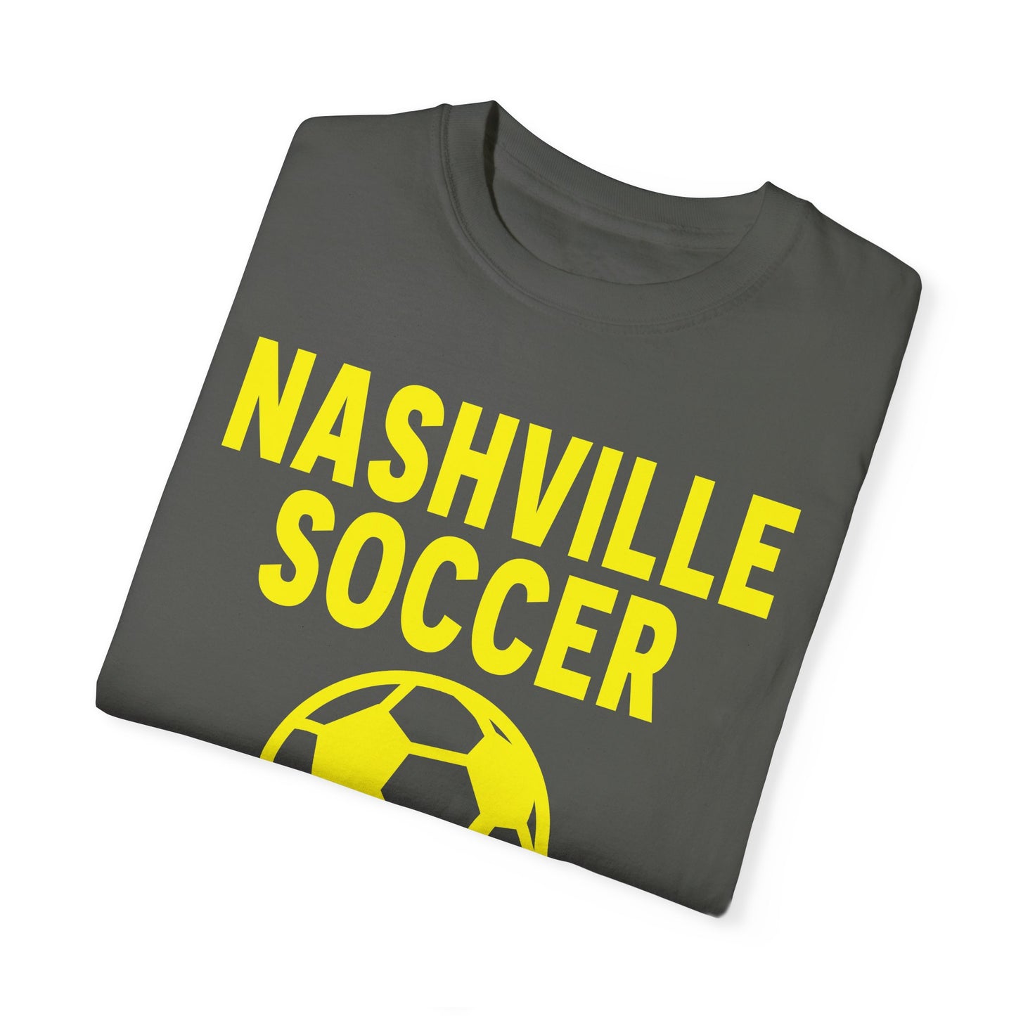 Nashville Soccer Ball Garment-Dyed T-shirt