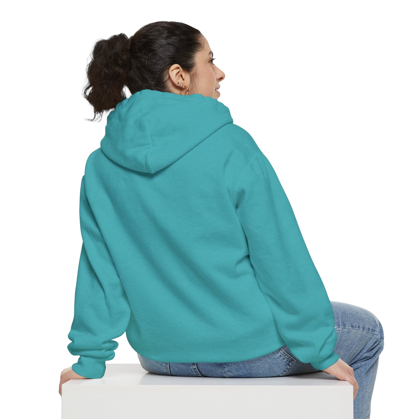 Local Script Garment-Dyed Hoodie