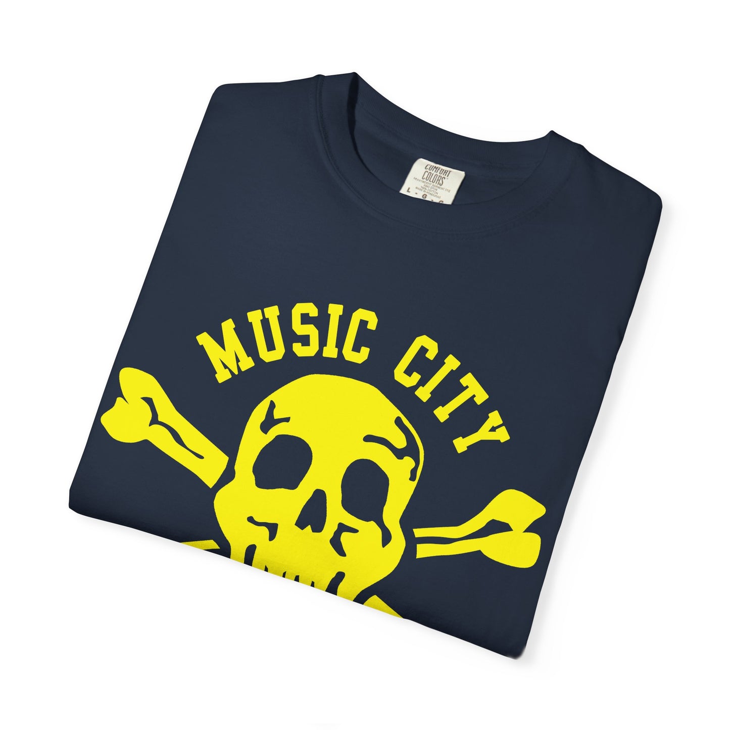 Music City Soccer XBones Unisex Garment-Dyed T-shirt