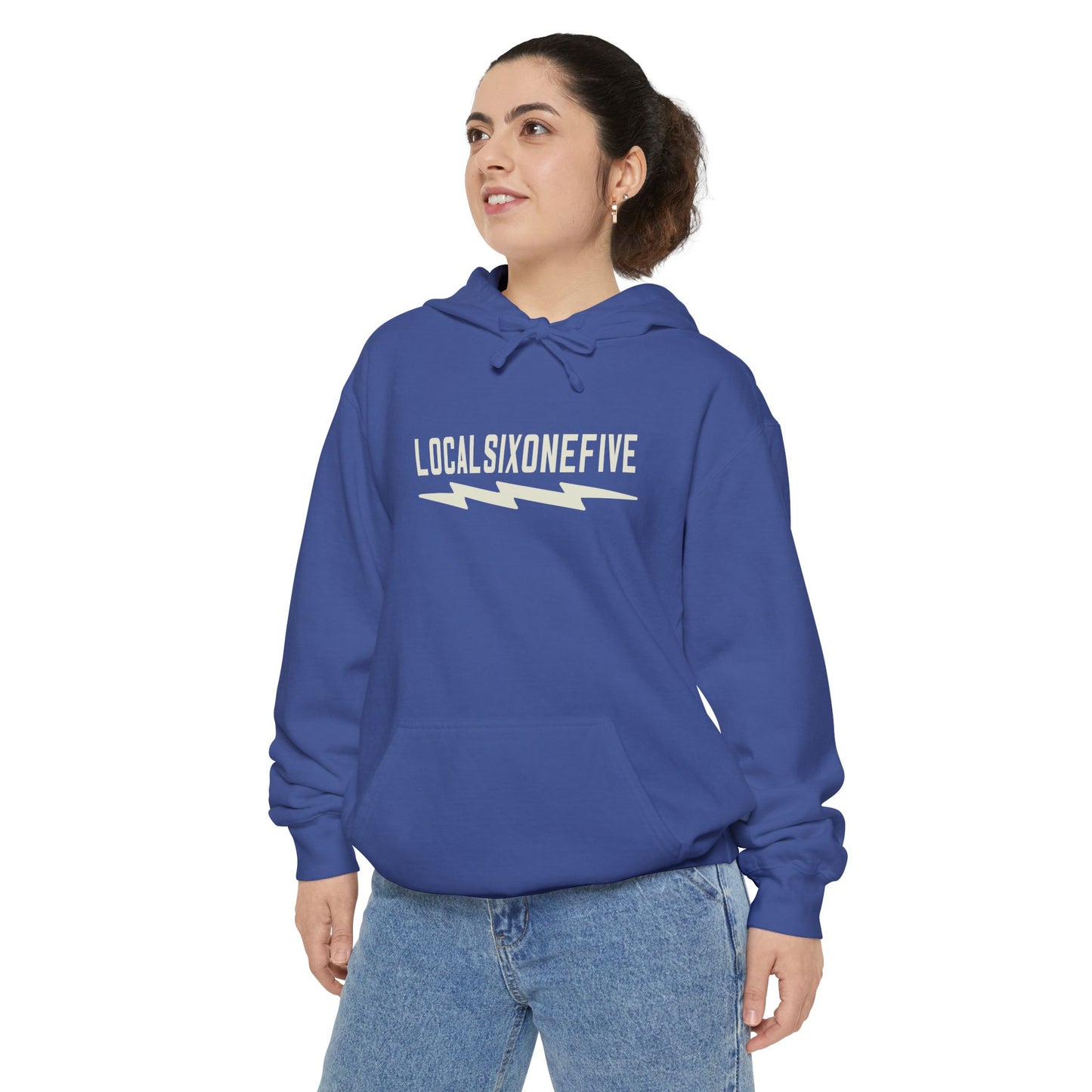 LOCAL Longbolt Unisex Garment-Dyed Hoodie