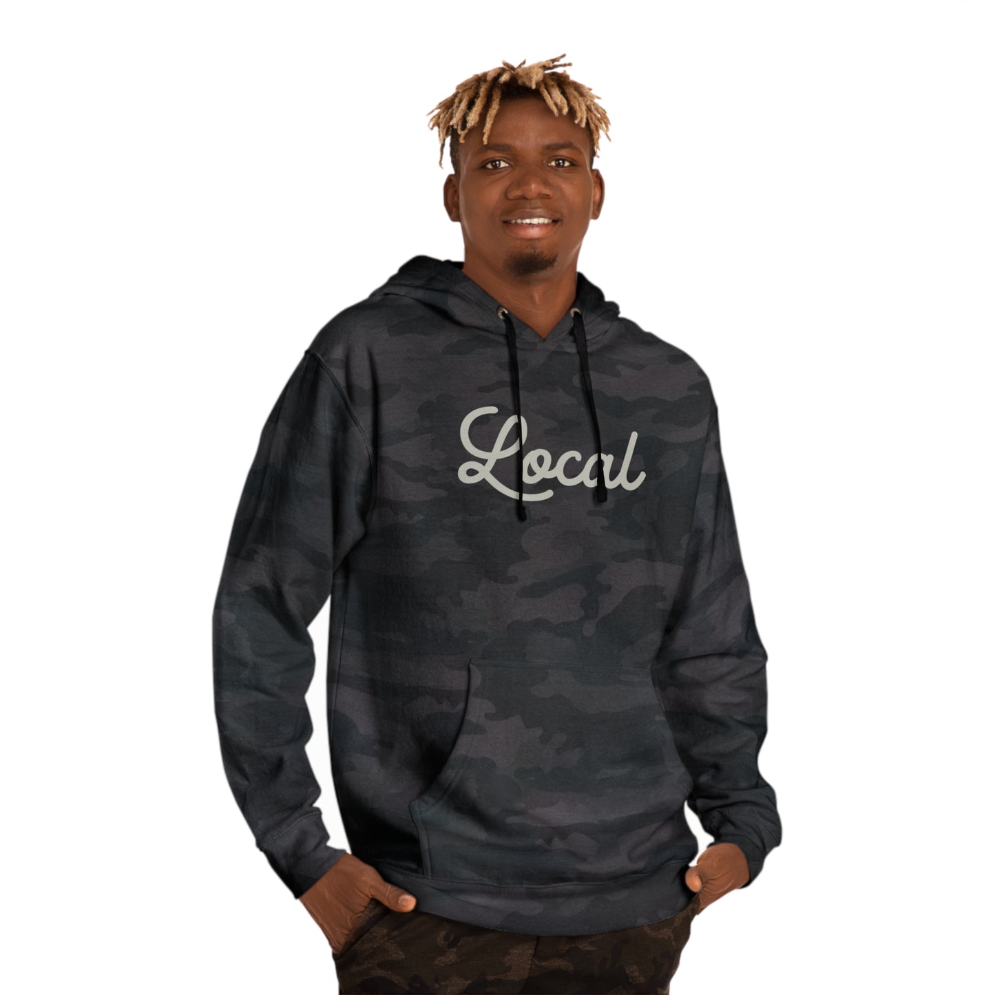 Local Script IND Unisex Hooded Sweatshirt