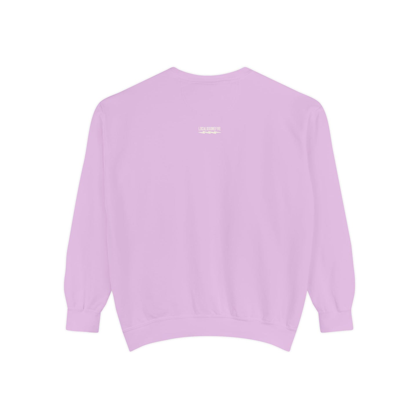 LOCAL ring logo chest Unisex Garment-Dyed Sweatshirt