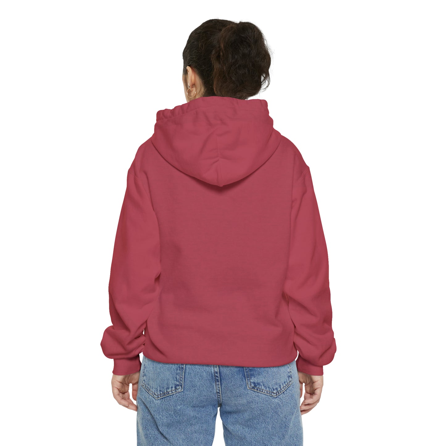 Local Block Chest Mori Skull Garment-Dyed Hoodie
