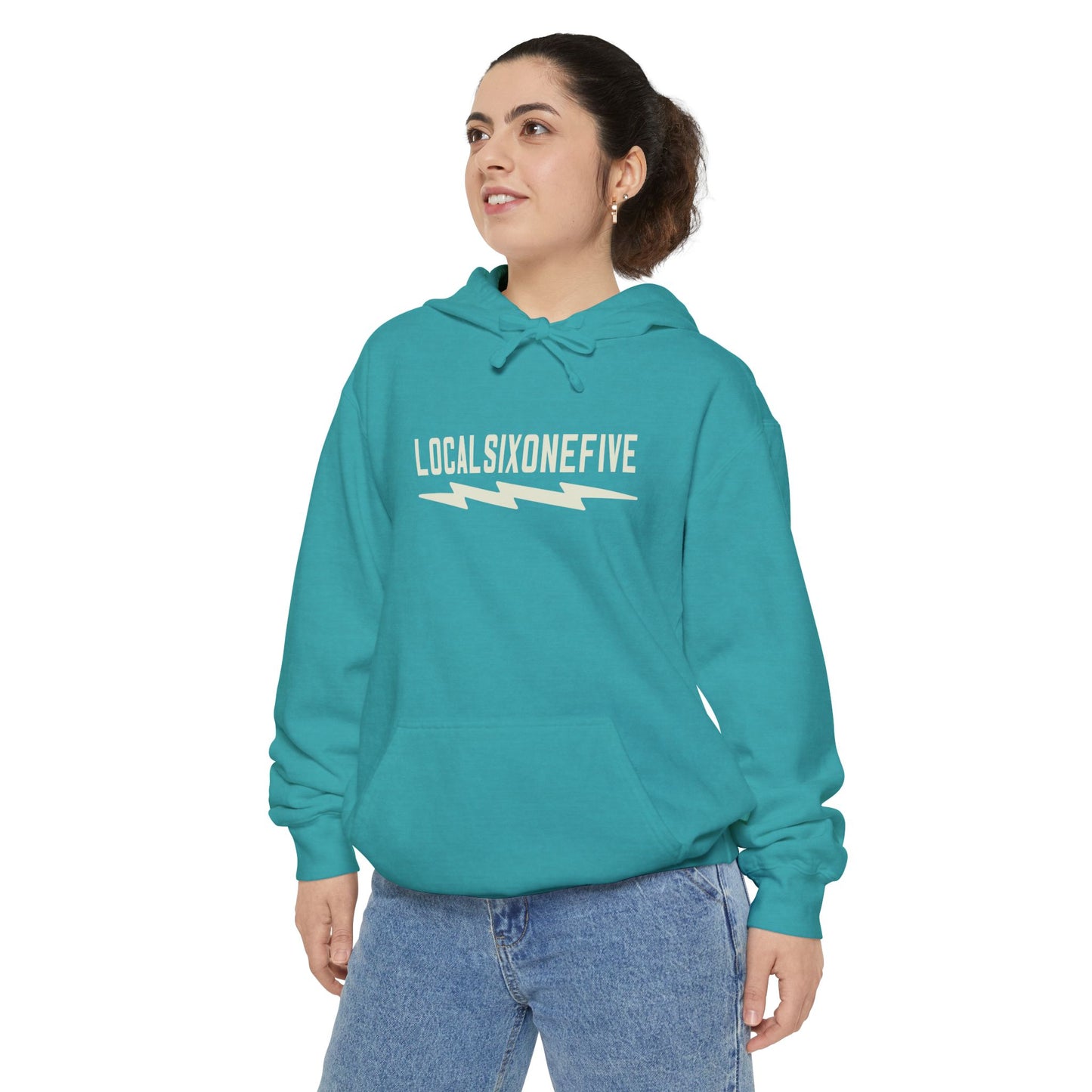 LOCAL Longbolt Unisex Garment-Dyed Hoodie