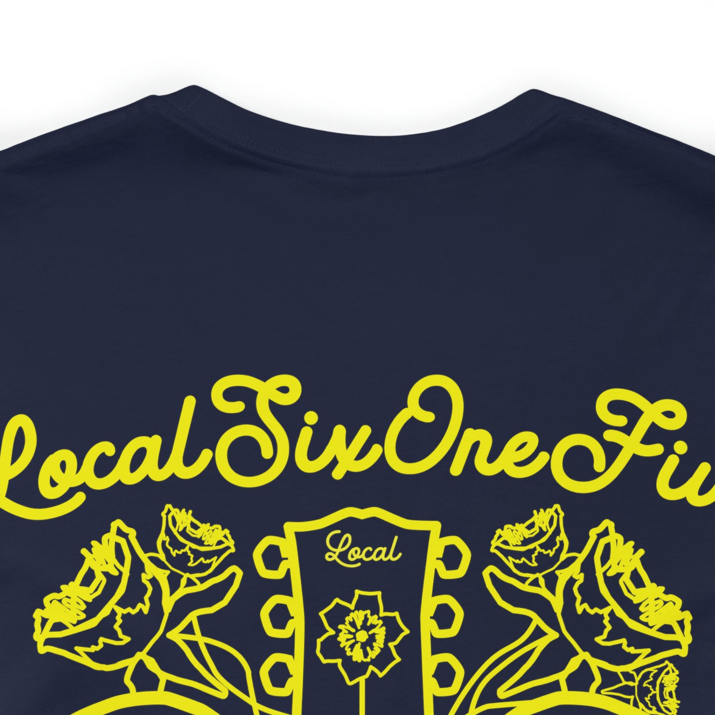 Local Skulls, Poplars, & Guitars Unisex Tee