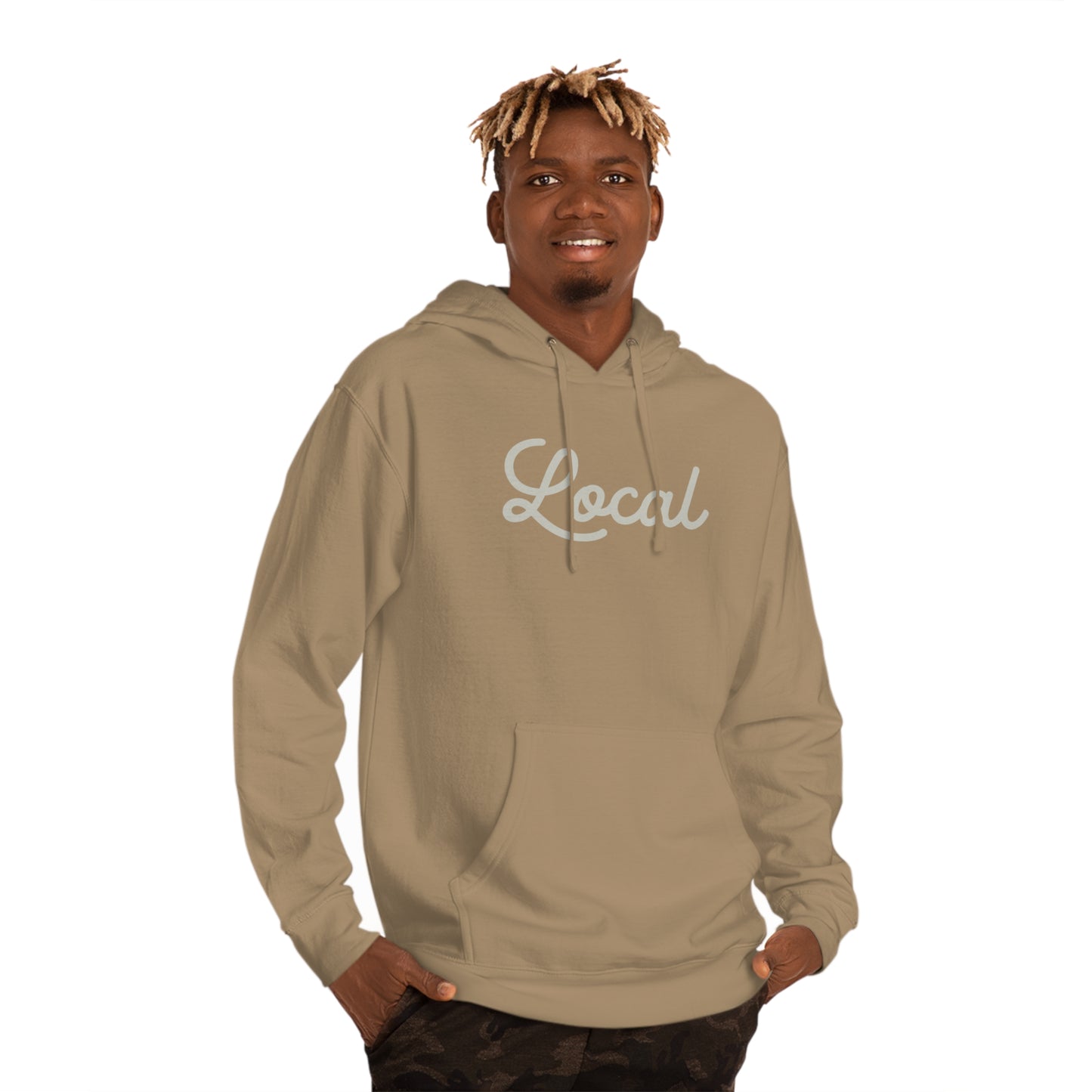 Local Script IND Unisex Hooded Sweatshirt