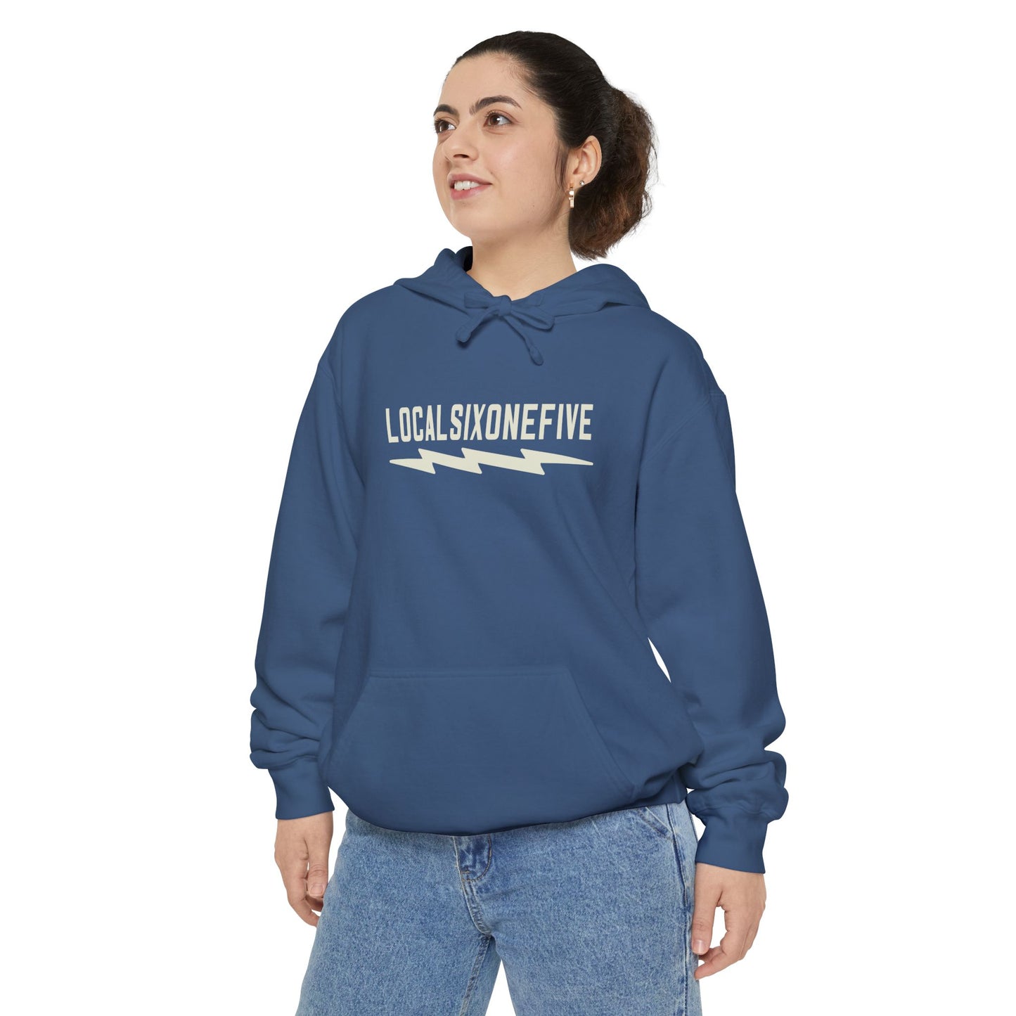 LOCAL Longbolt Unisex Garment-Dyed Hoodie