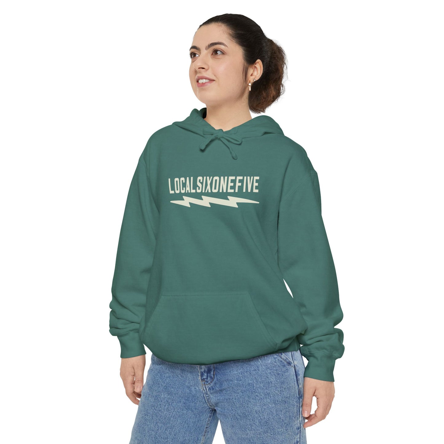 LOCAL Longbolt Unisex Garment-Dyed Hoodie