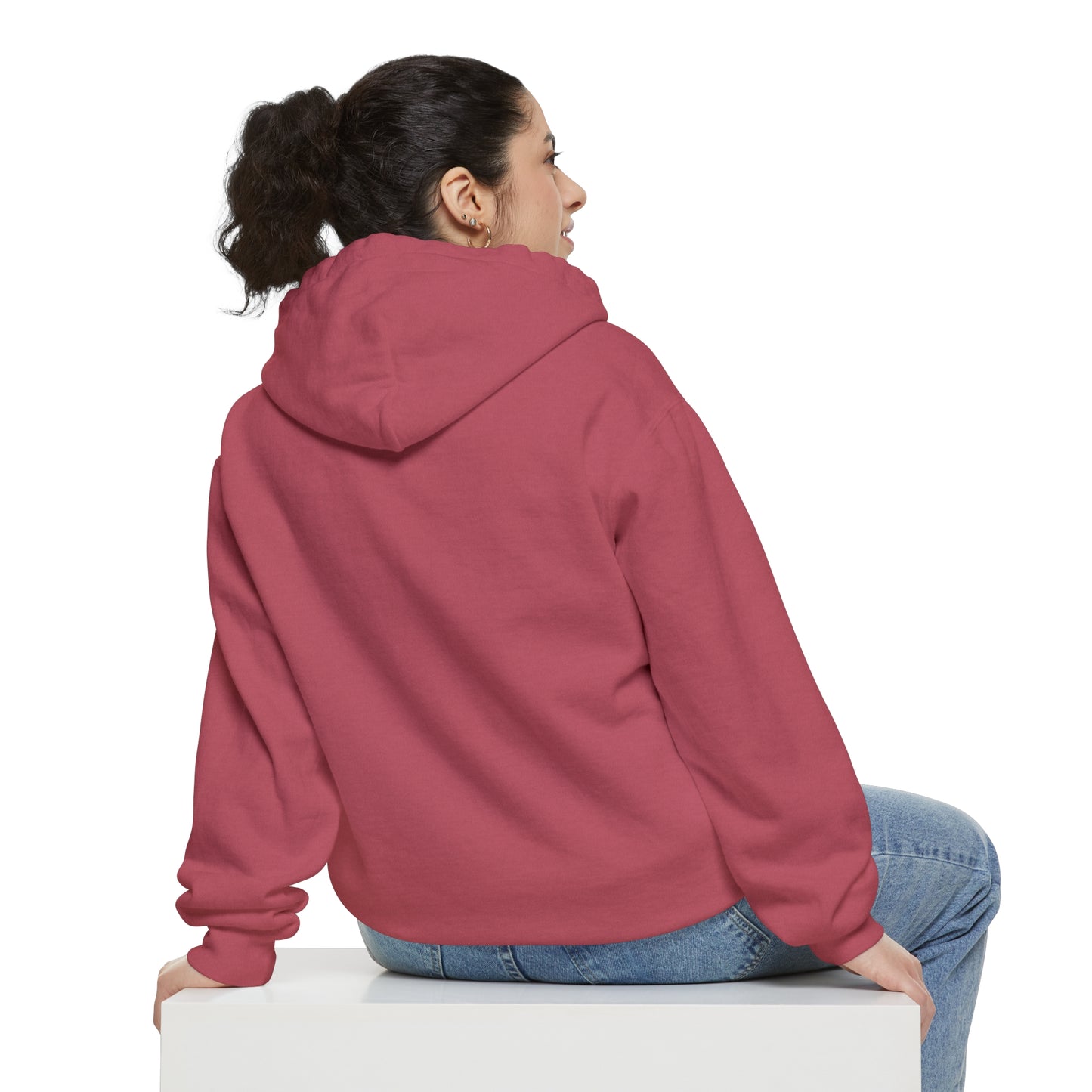 Local Script Garment-Dyed Hoodie