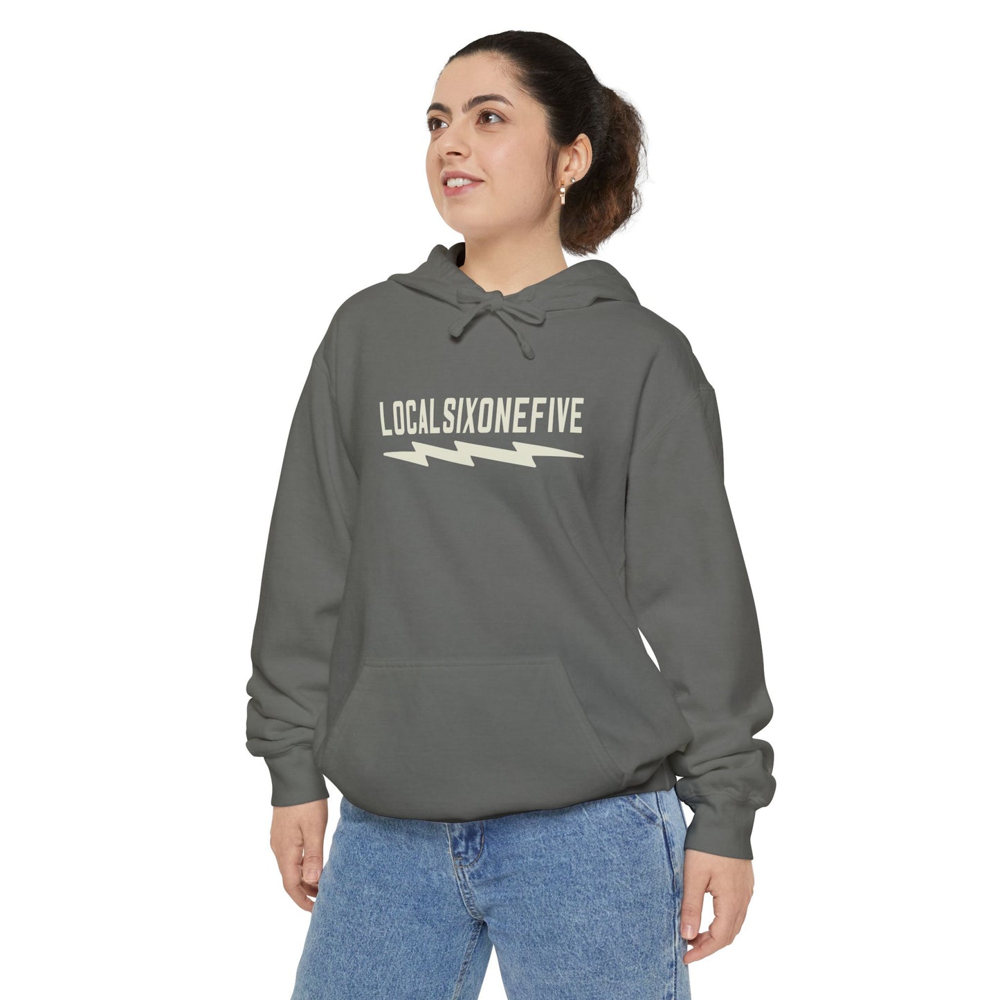 LOCAL Longbolt Unisex Garment-Dyed Hoodie