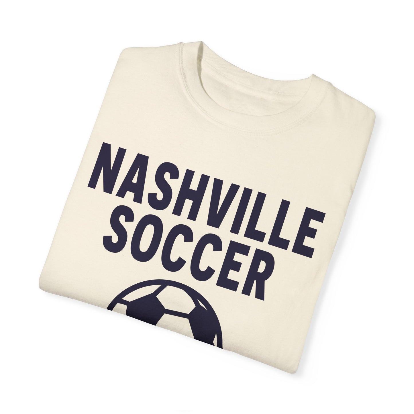Nashville Soccer Ball Garment-Dyed T-shirt