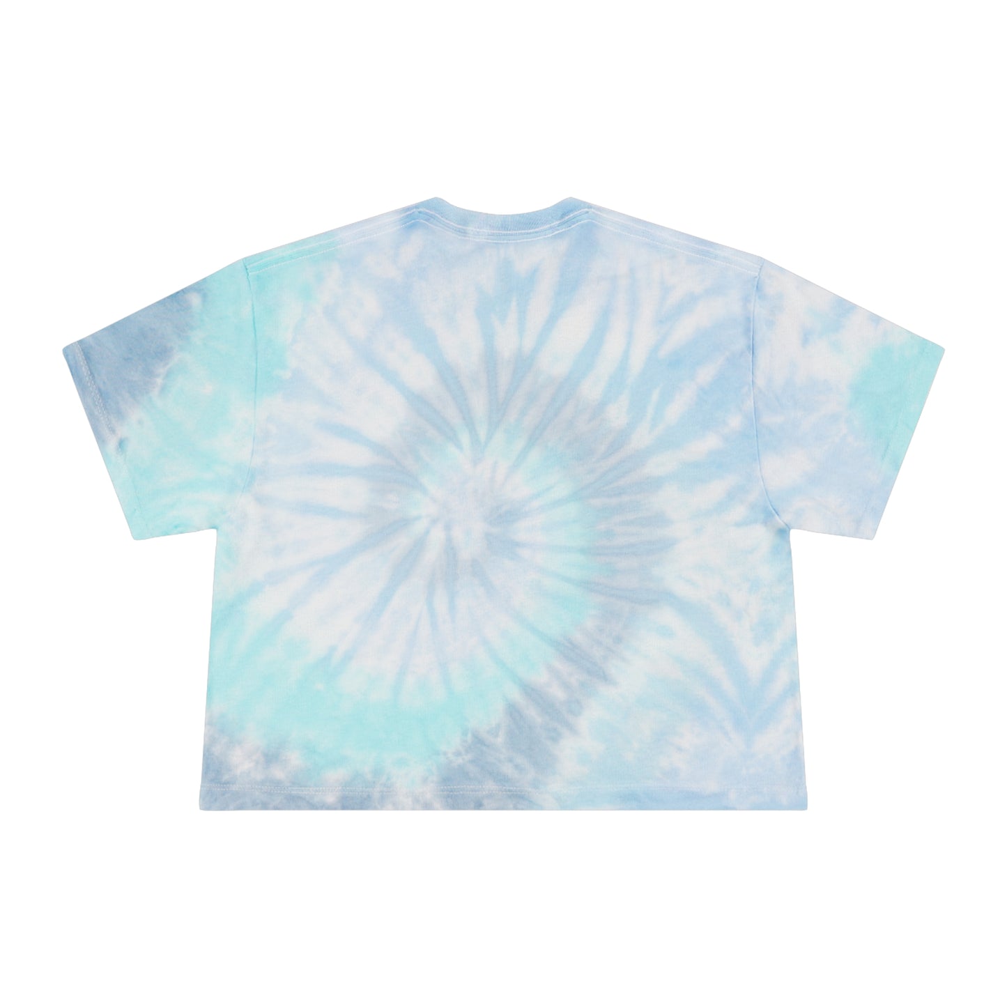 Nash VS powder blue Women's Tie-Dye Crop Tee