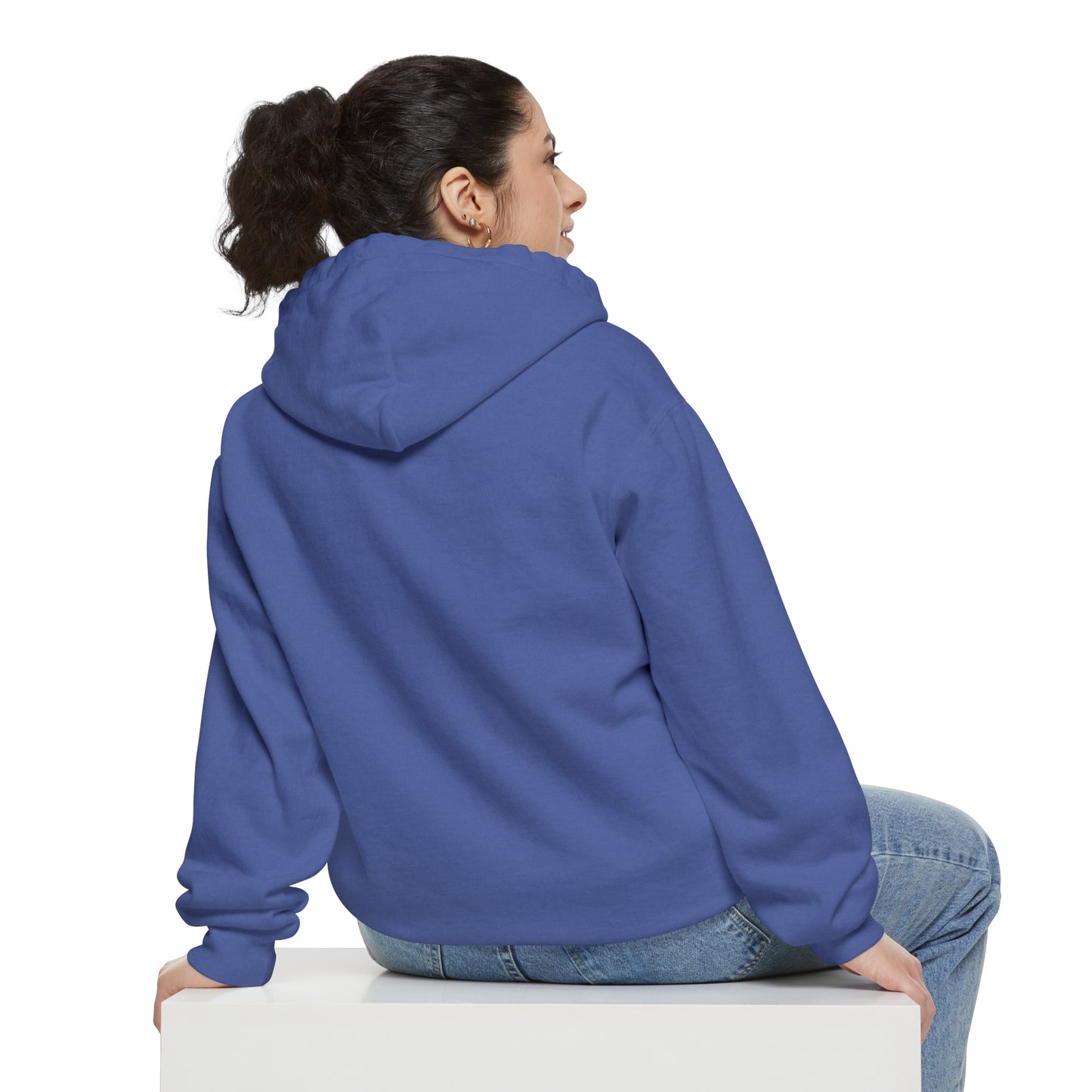 Local Script Garment-Dyed Hoodie
