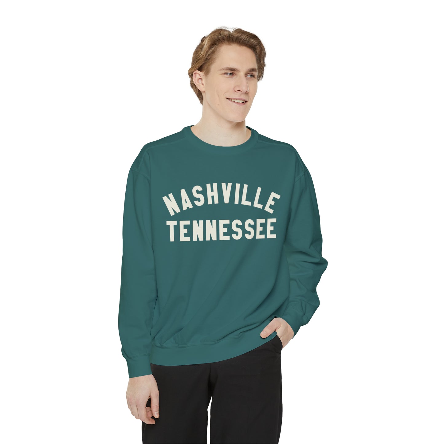 Nashville TN Unisex Garment-Dyed Sweatshirt