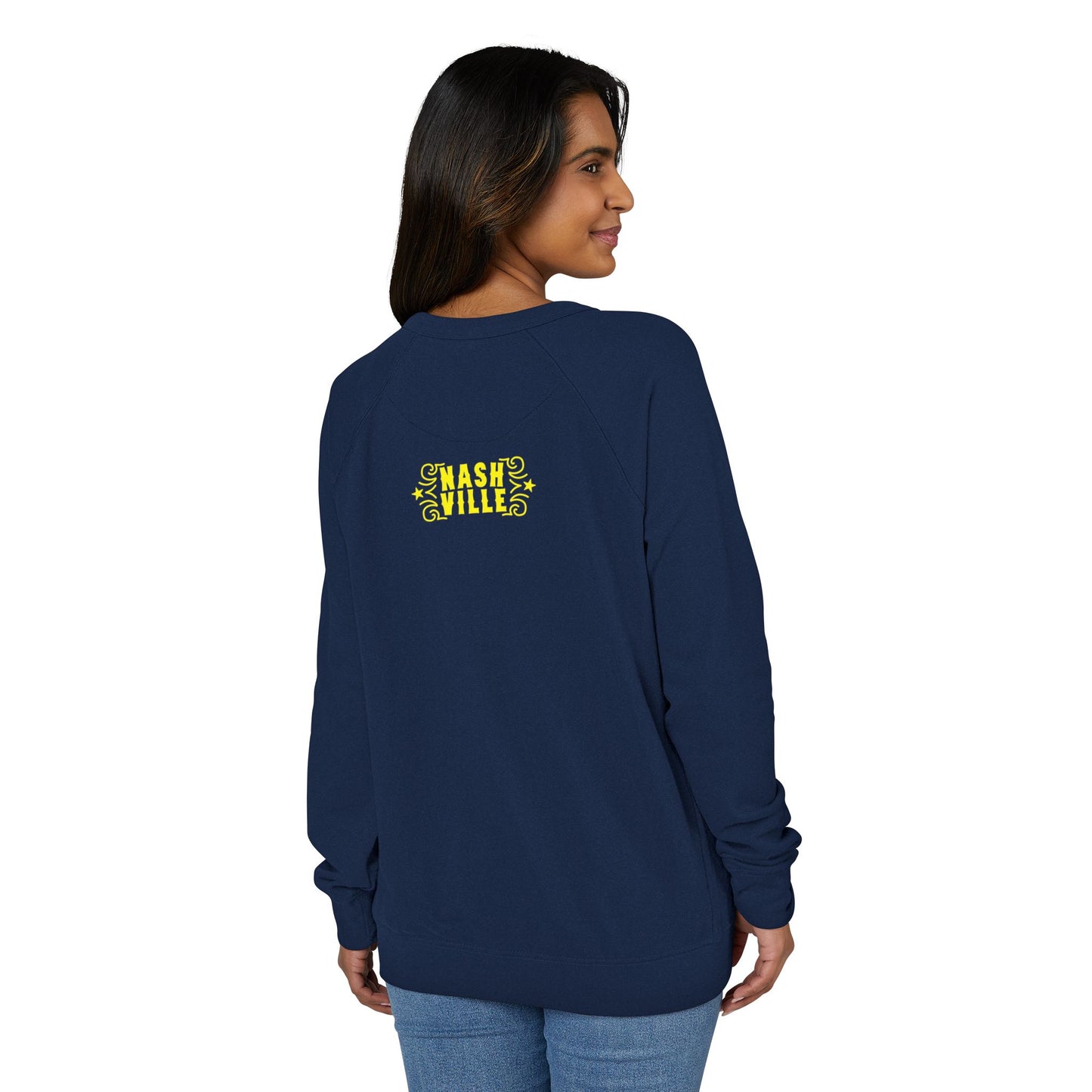 Scorchin Sam Unisex French Terry Raglan Crewneck