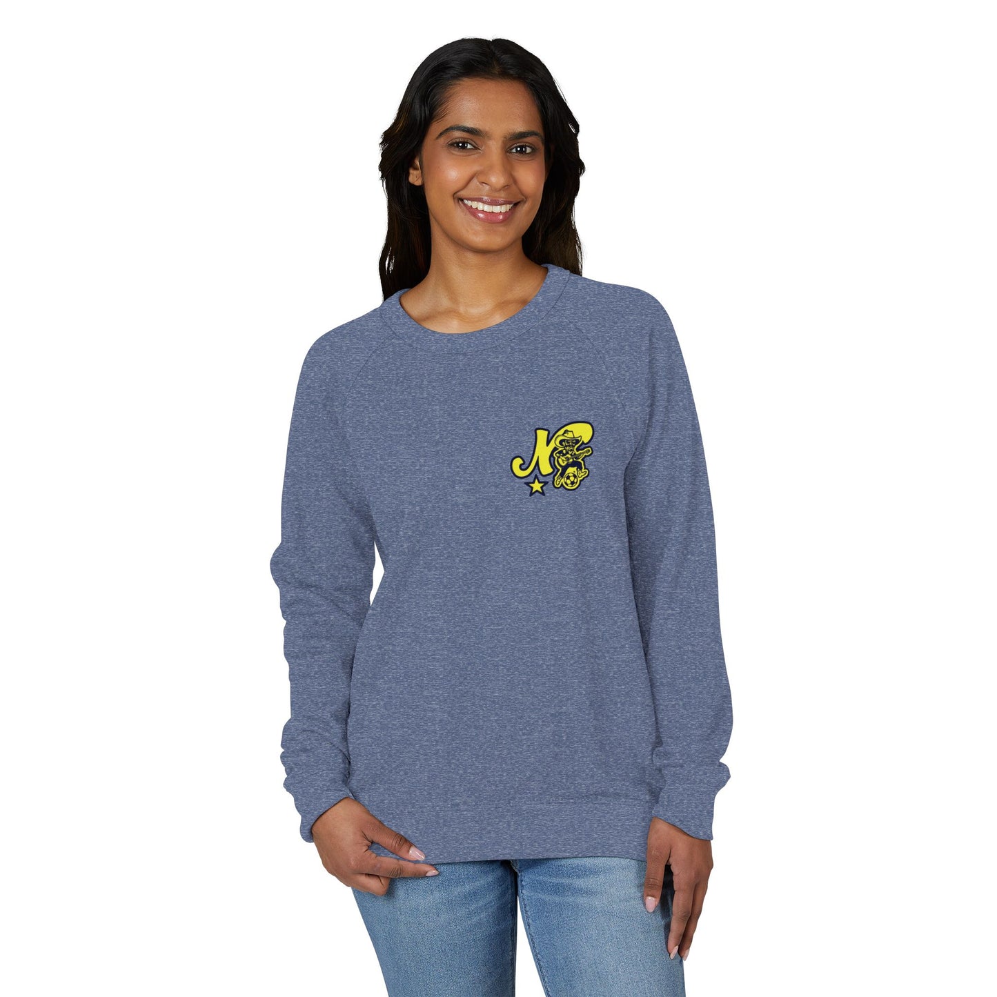 Scorchin Sam Unisex French Terry Raglan Crewneck