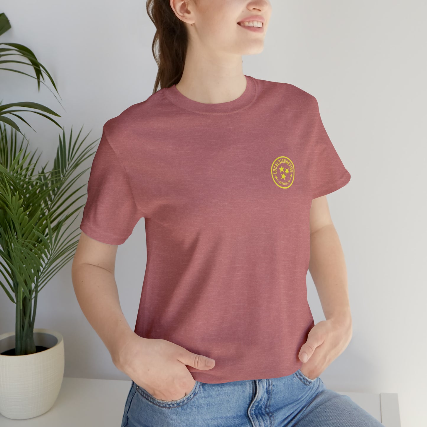 Local Skulls, Poplars, & Guitars Unisex Tee