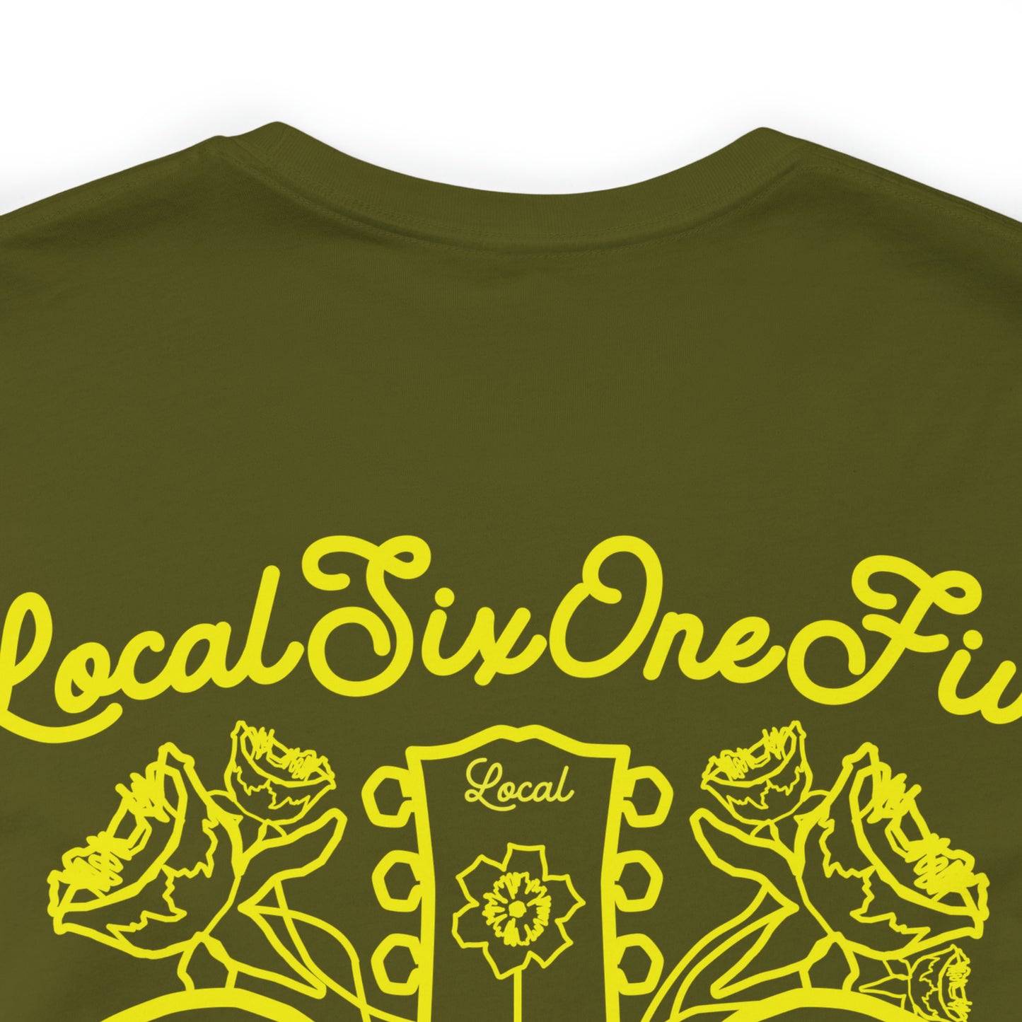 Local Skulls, Poplars, & Guitars Unisex Tee