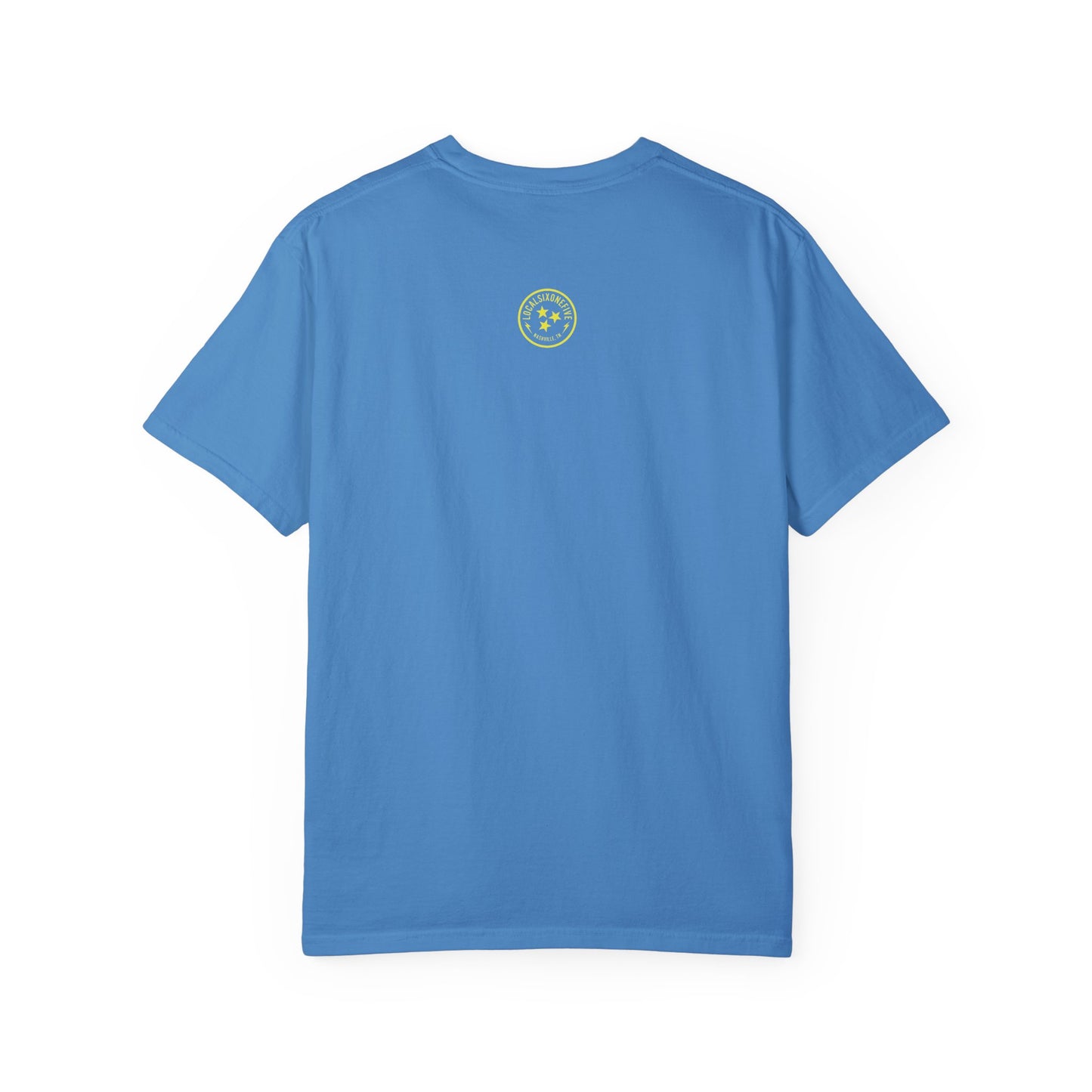 Music City Soccer Script Garment-Dyed T-shirt