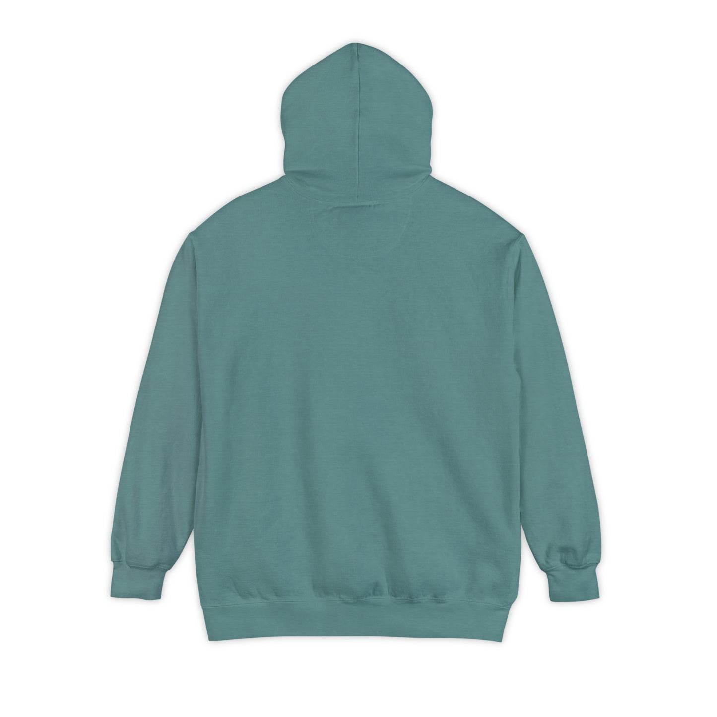 Local Block Chest Mori Skull Garment-Dyed Hoodie