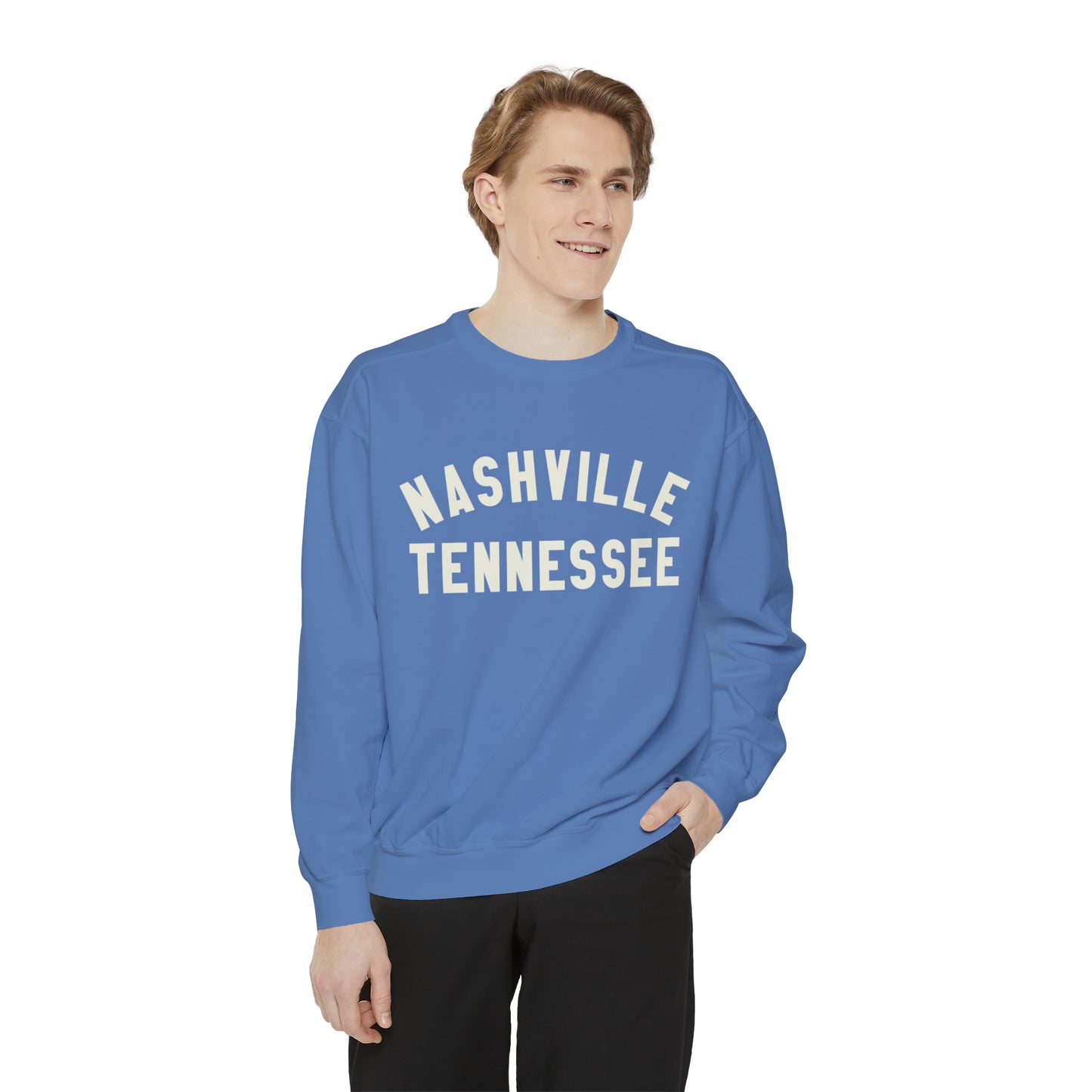 Nashville TN Unisex Garment-Dyed Sweatshirt