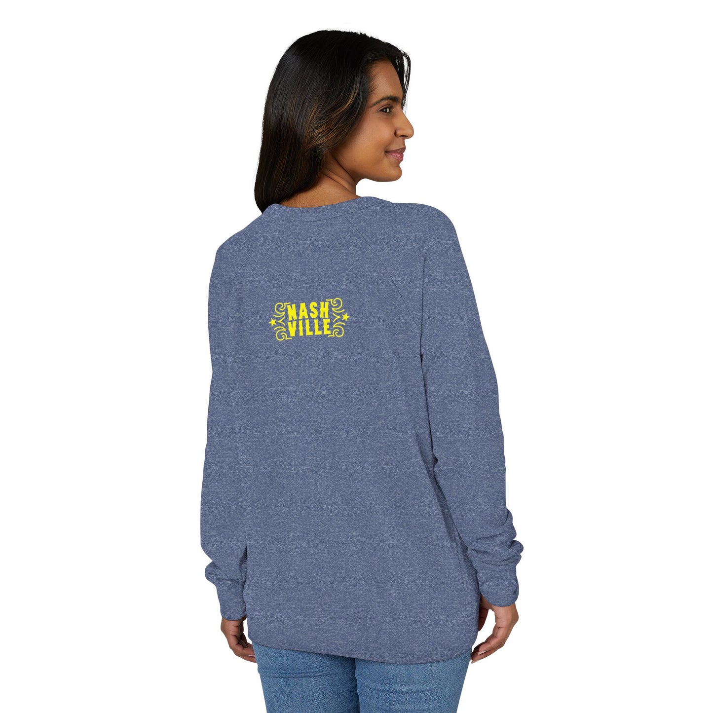 Scorchin Sam Unisex French Terry Raglan Crewneck