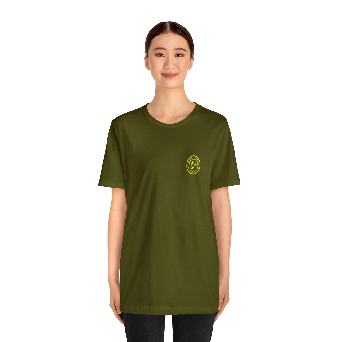 Local Skulls, Poplars, & Guitars Unisex Tee