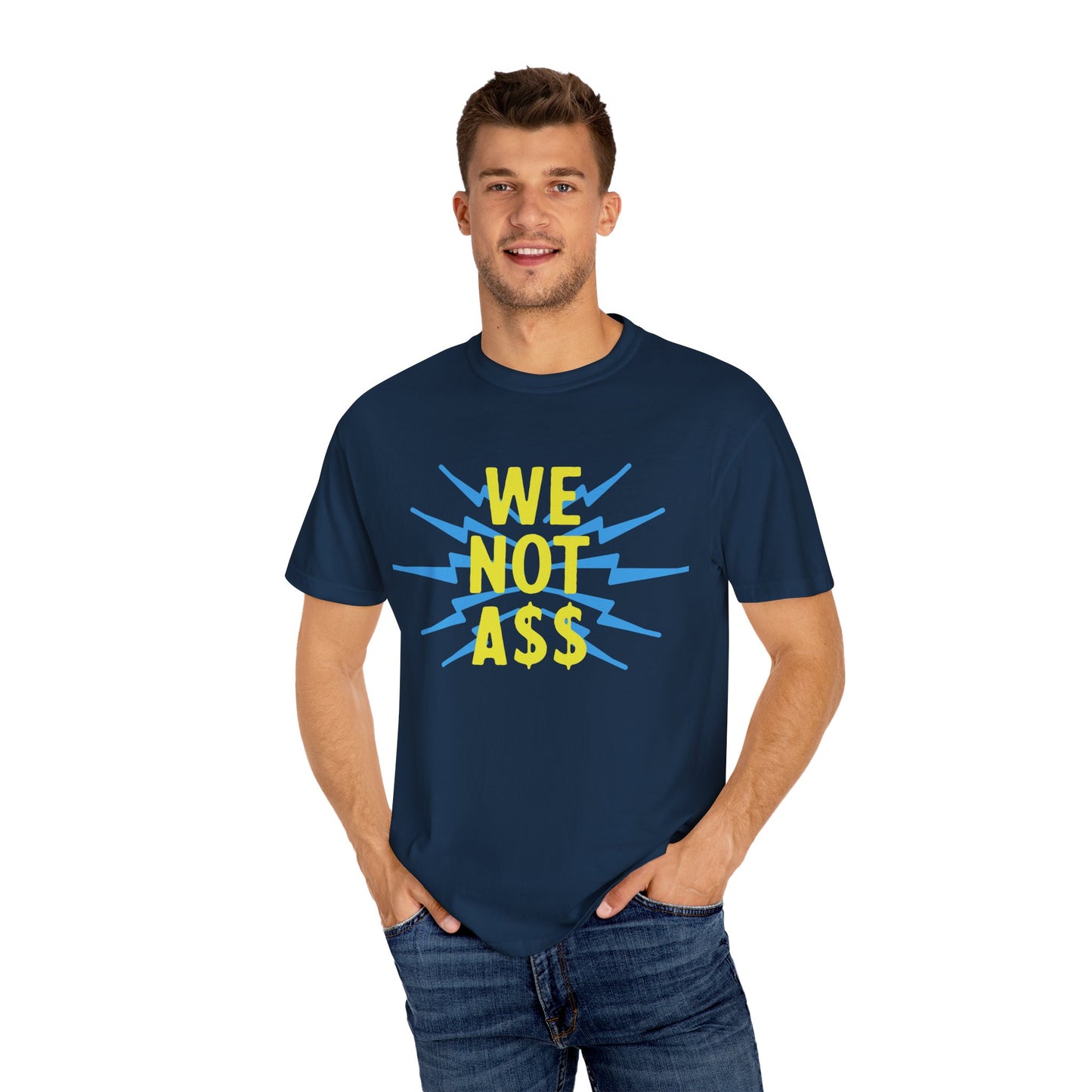 We Not Bolts Garment-Dyed T-shirt