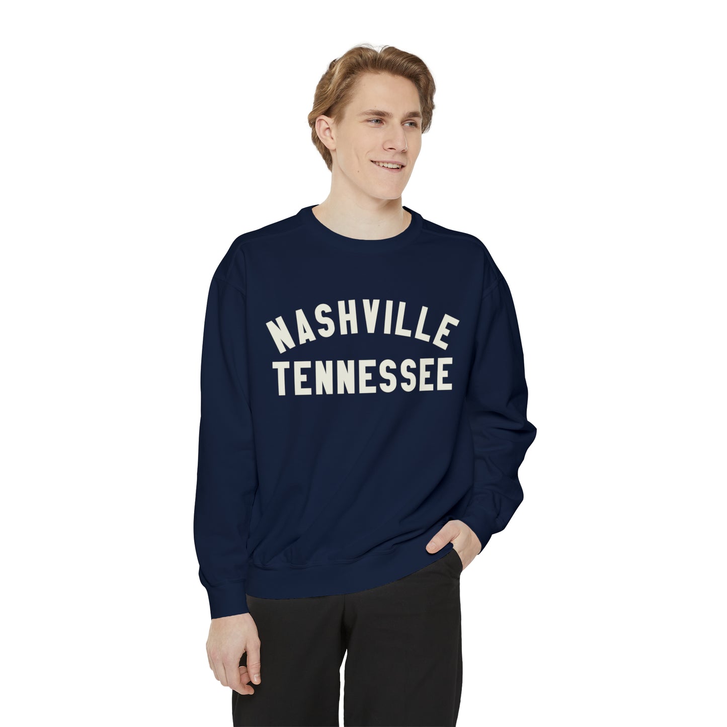 Nashville TN Unisex Garment-Dyed Sweatshirt