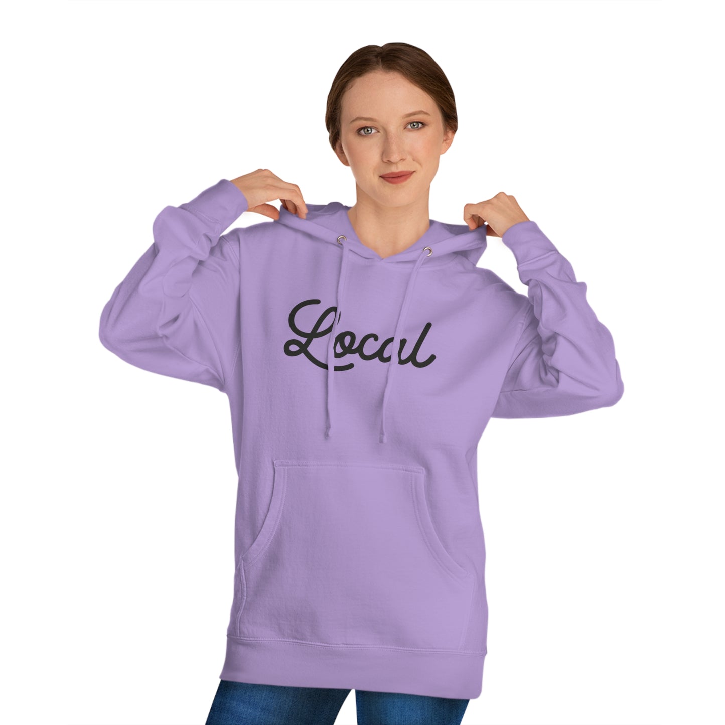 Local Script IND Unisex Hooded Sweatshirt