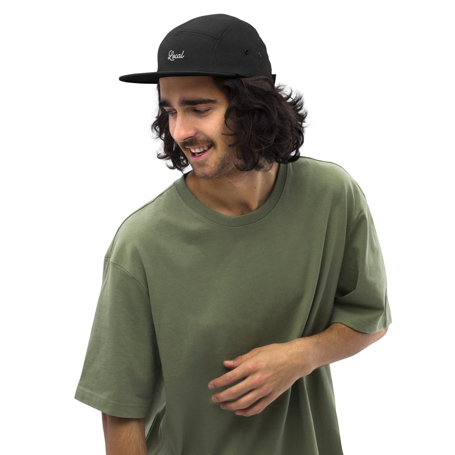Local Script Five Panel Cap