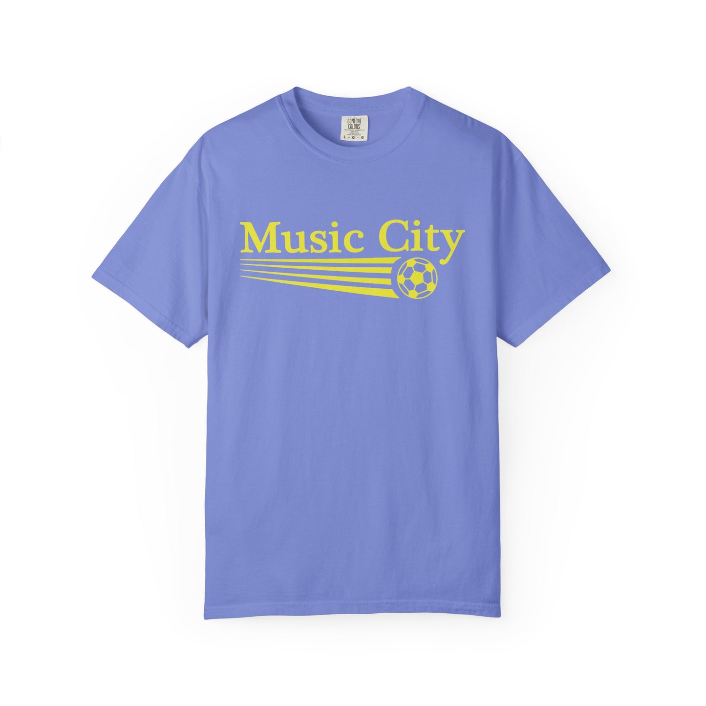 Music City 90s streak Unisex Garment-Dyed T-shirt