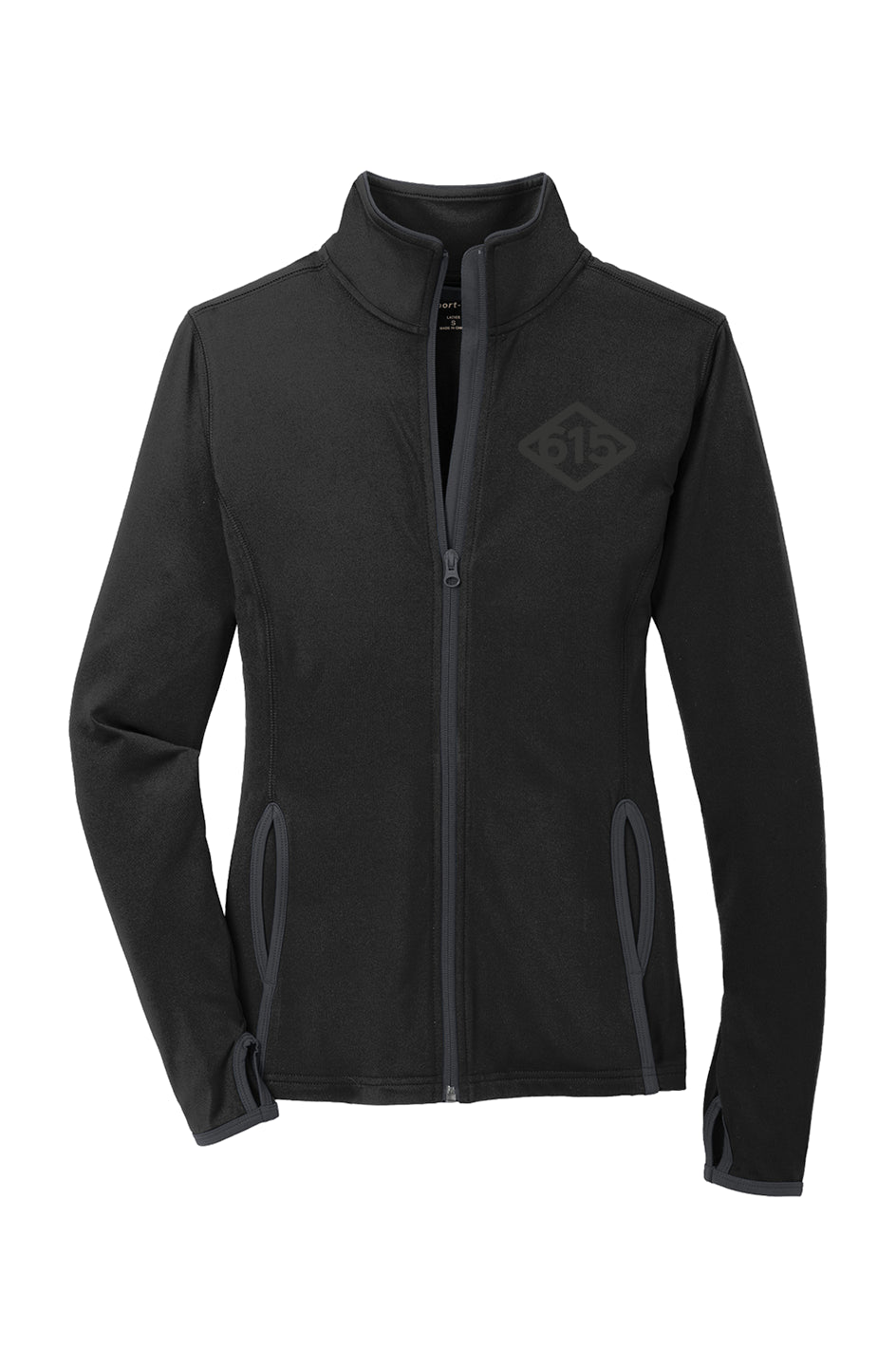 615 Diamond Womens Sport-Wick Contrast Jacket