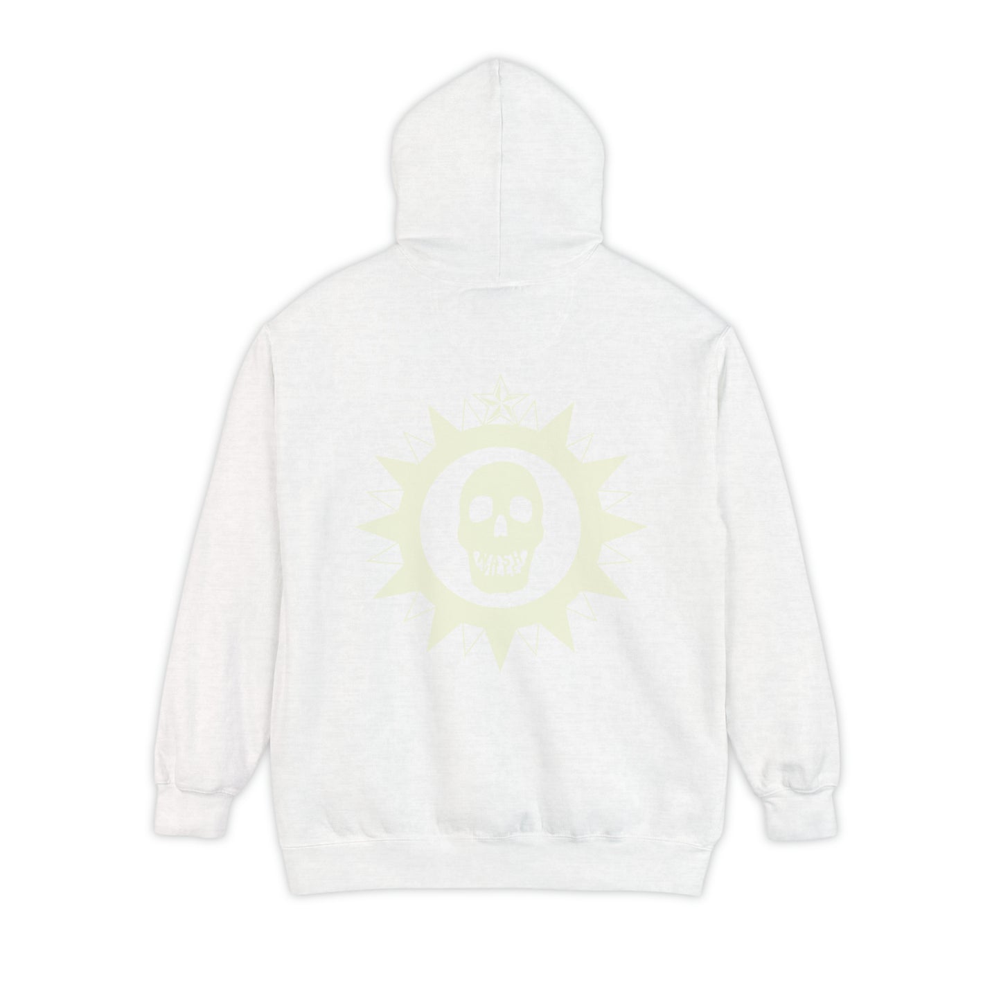 615 City Skull Unisex Garment-Dyed Hoodie