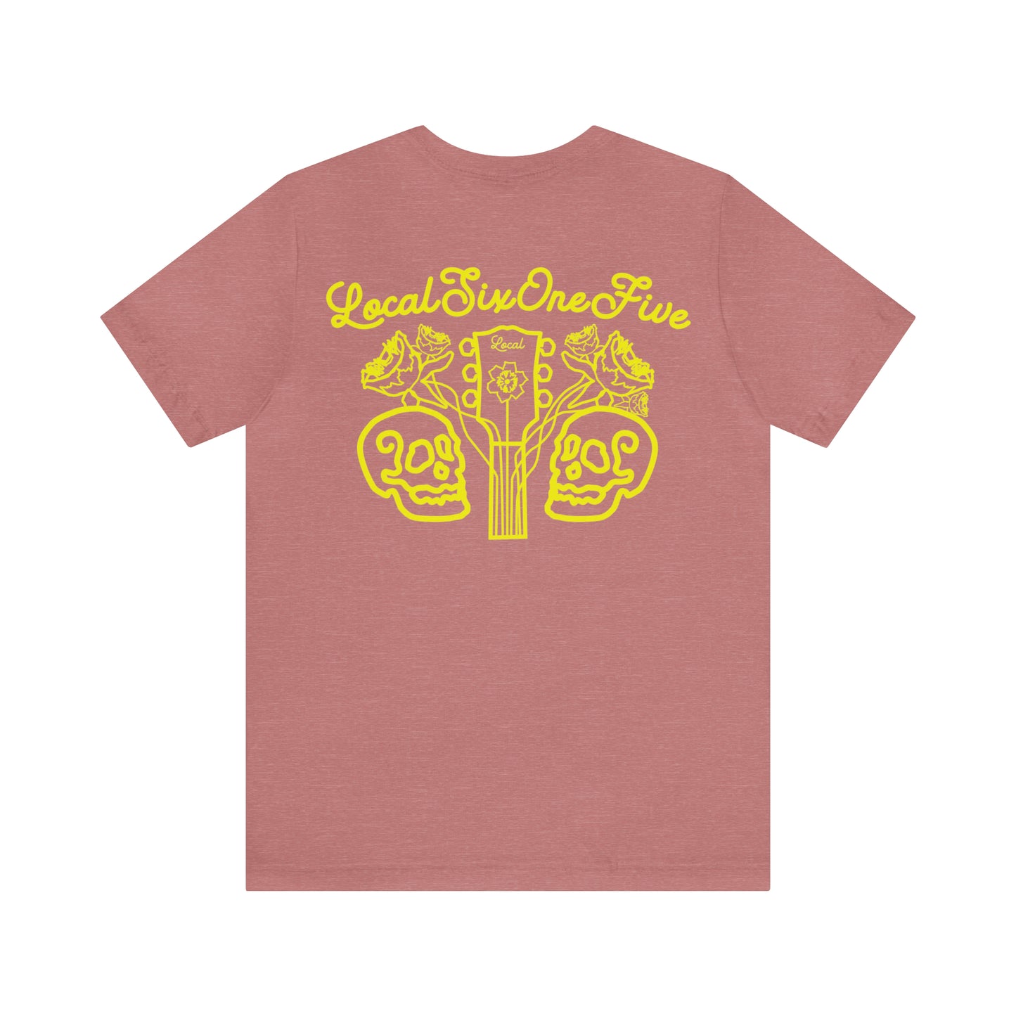Local Skulls, Poplars, & Guitars Unisex Tee
