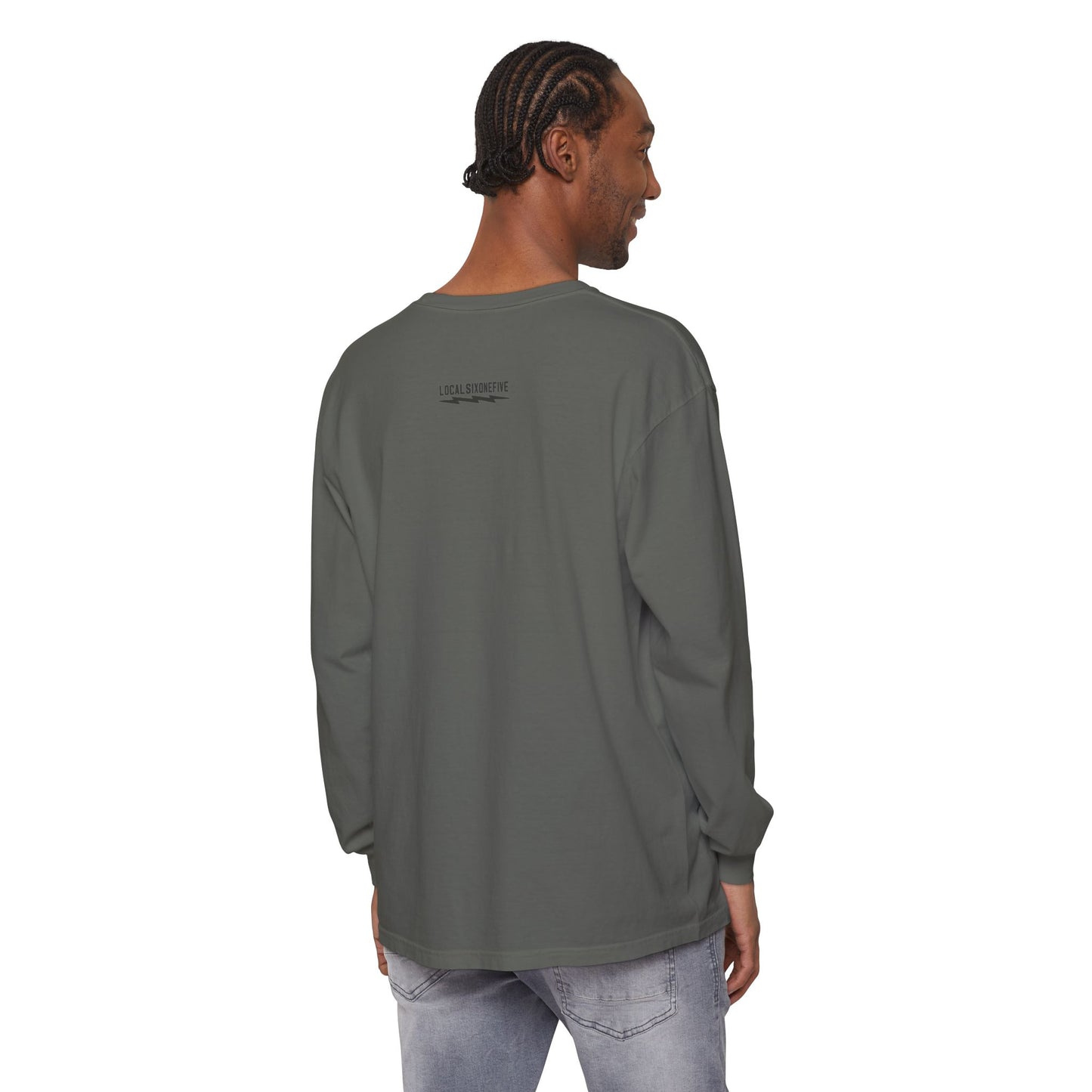 and Sinister Unisex Garment-dyed Long Sleeve T-Shirt