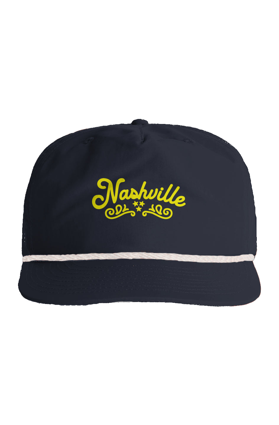 Nashville Script Flourish nylon rope cap