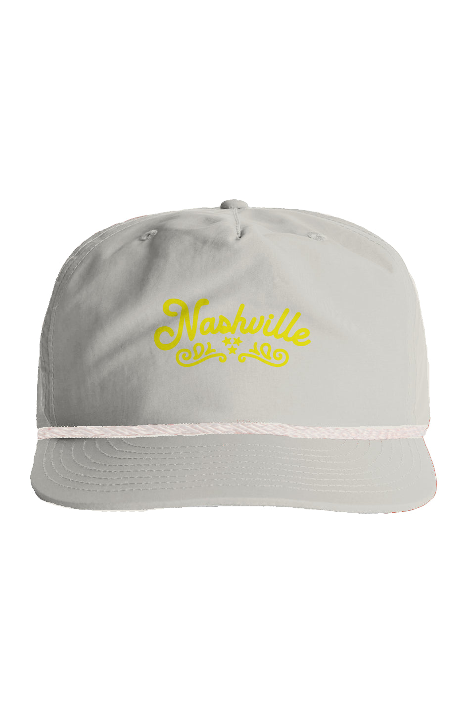 Nashville Script Flourish nylon rope cap