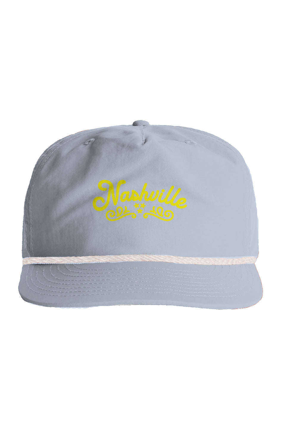 Nashville Script Flourish nylon rope cap