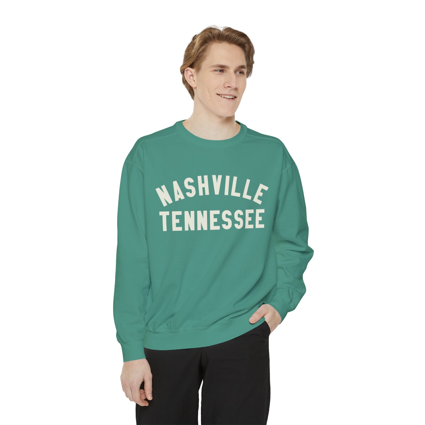 Nashville TN Unisex Garment-Dyed Sweatshirt
