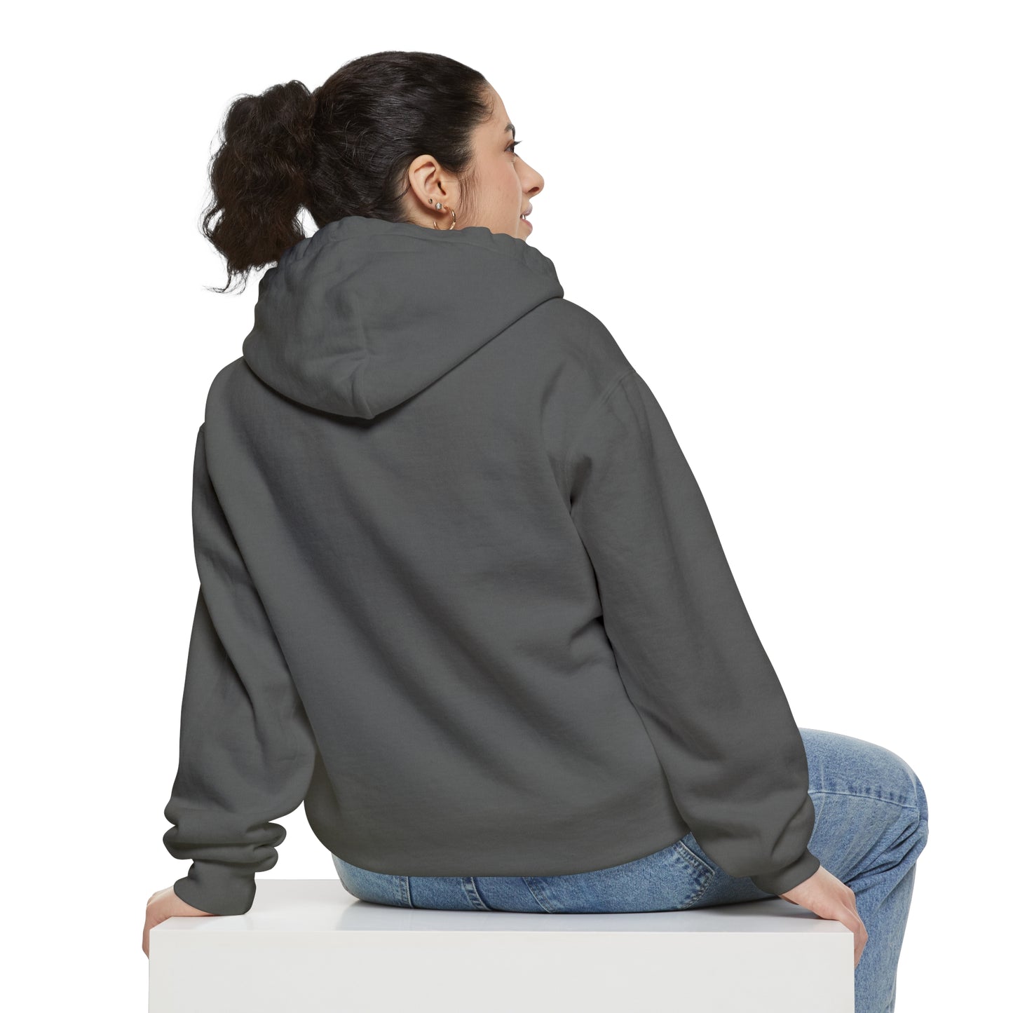 Local Script Garment-Dyed Hoodie