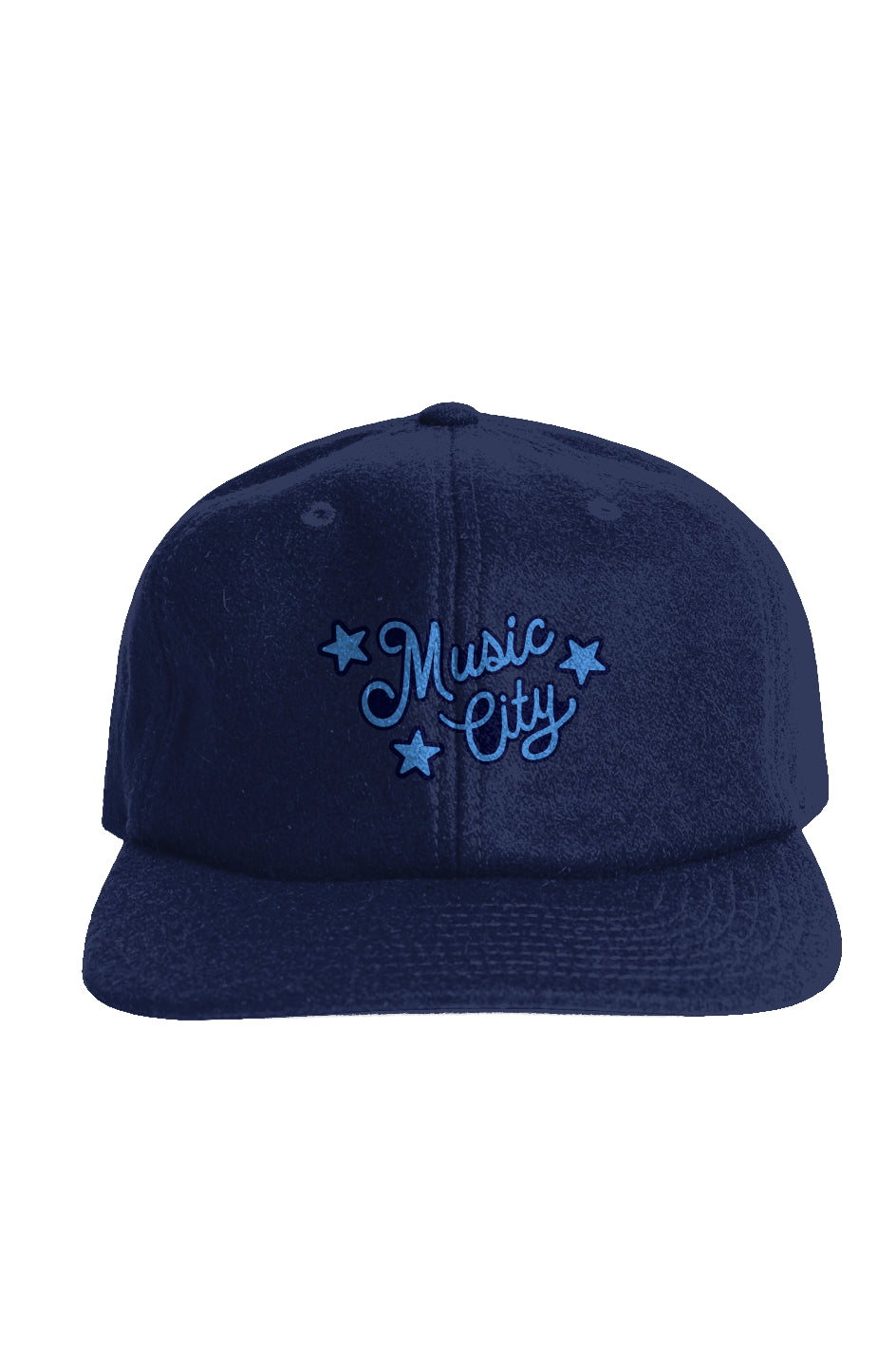 Music City Script and Stars Wool Cap
