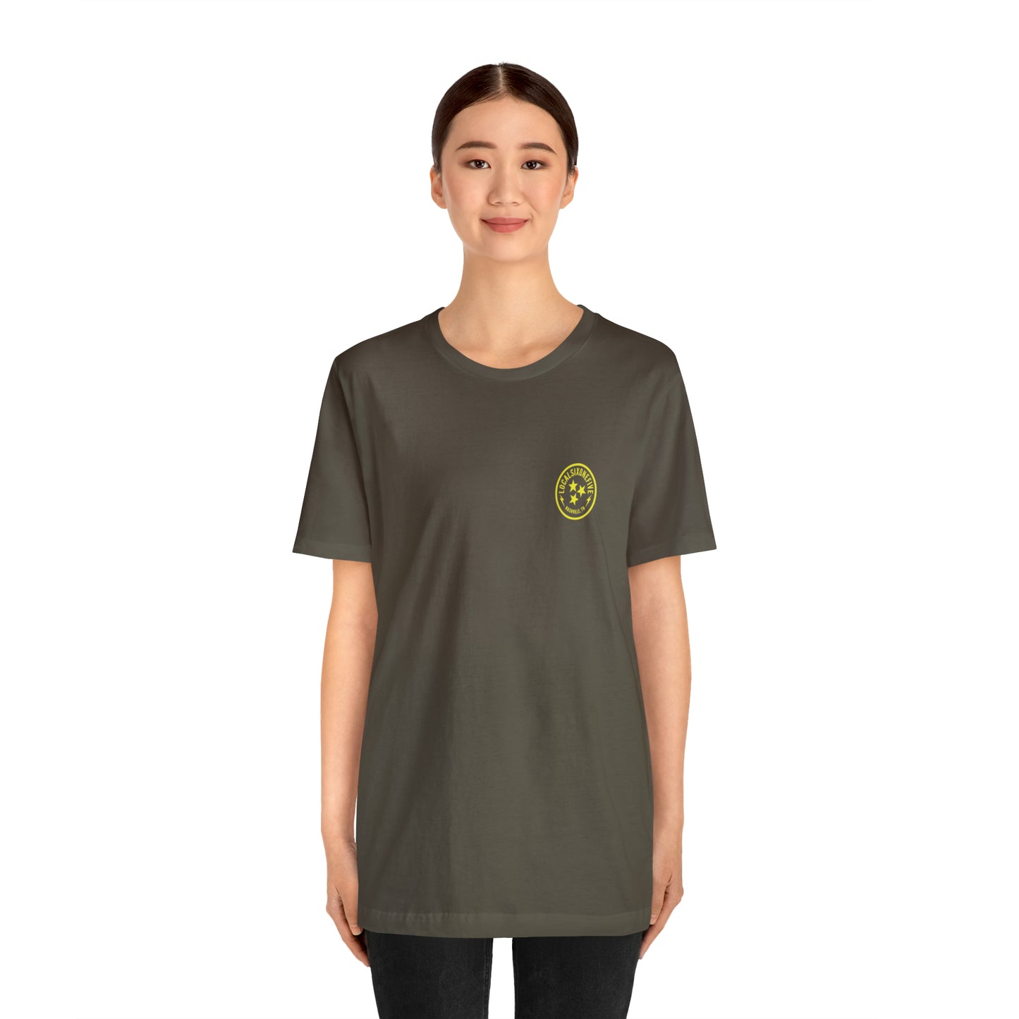 Local Skulls, Poplars, & Guitars Unisex Tee