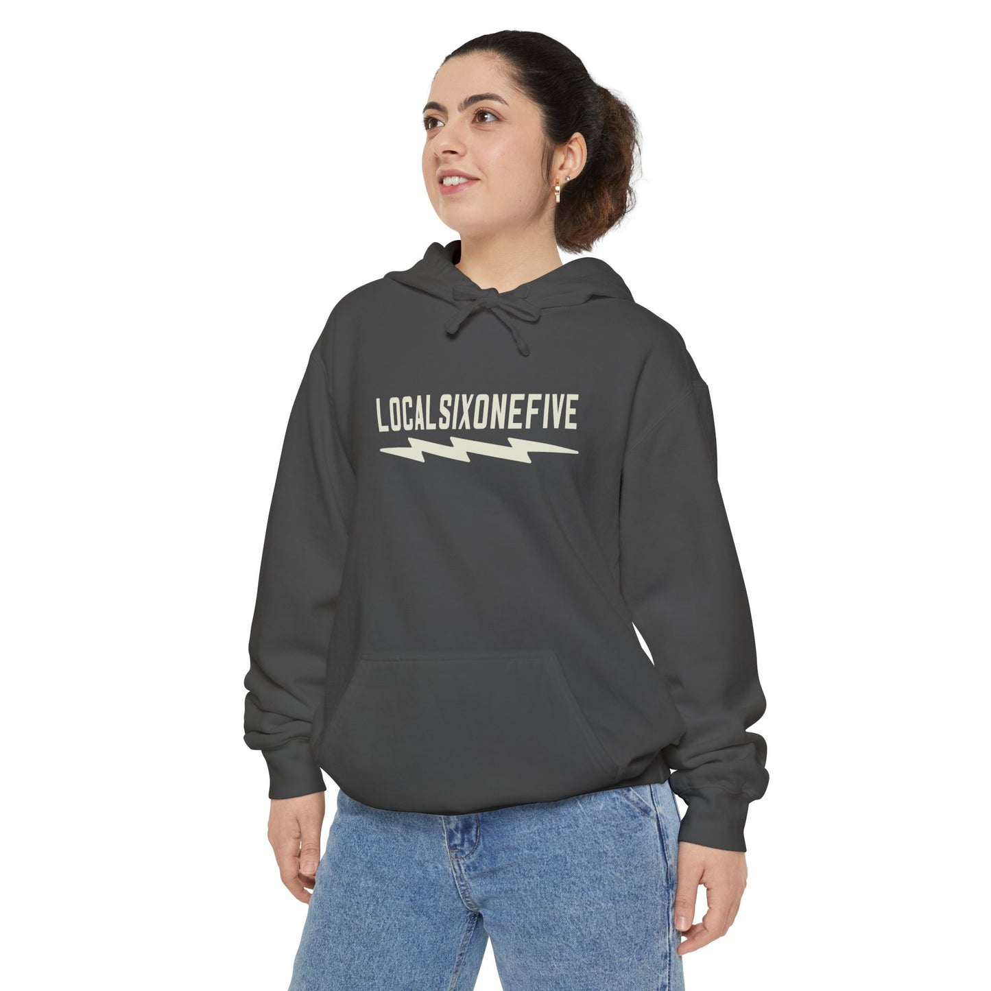 LOCAL Longbolt Unisex Garment-Dyed Hoodie