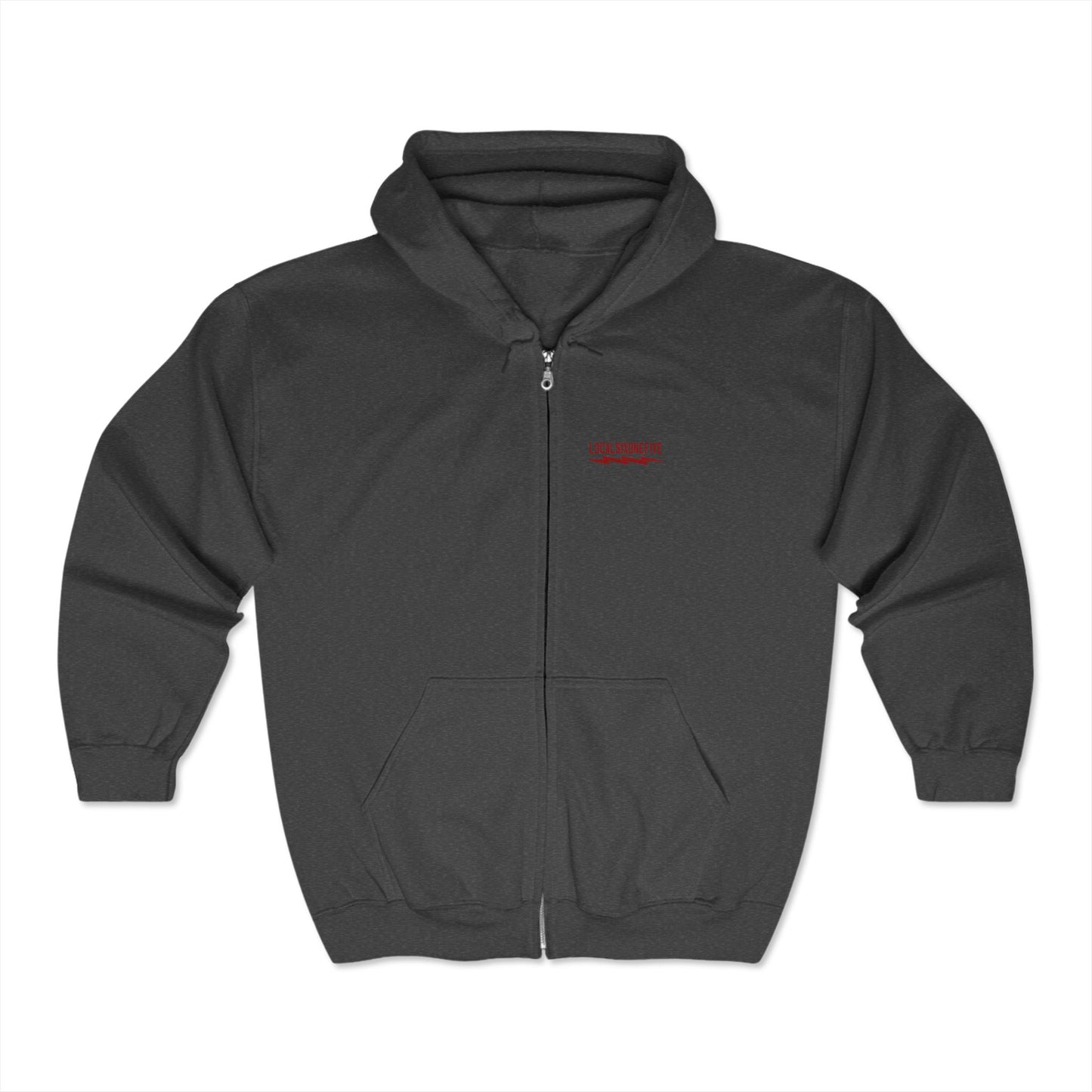C'est la vie Blast Skull graphic Heavy Blend™ Full Zip Hooded Sweatshirt