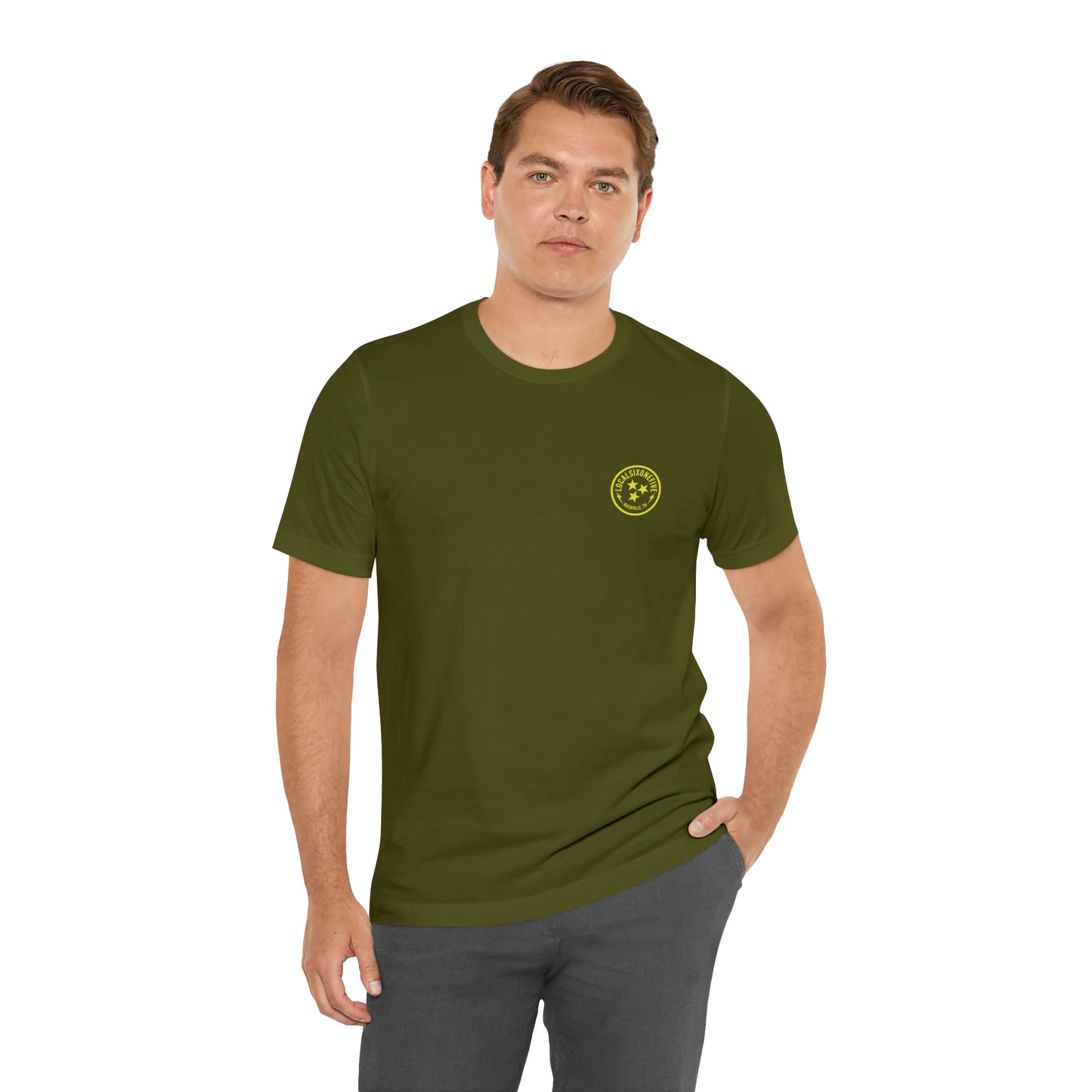 Local Skulls, Poplars, & Guitars Unisex Tee