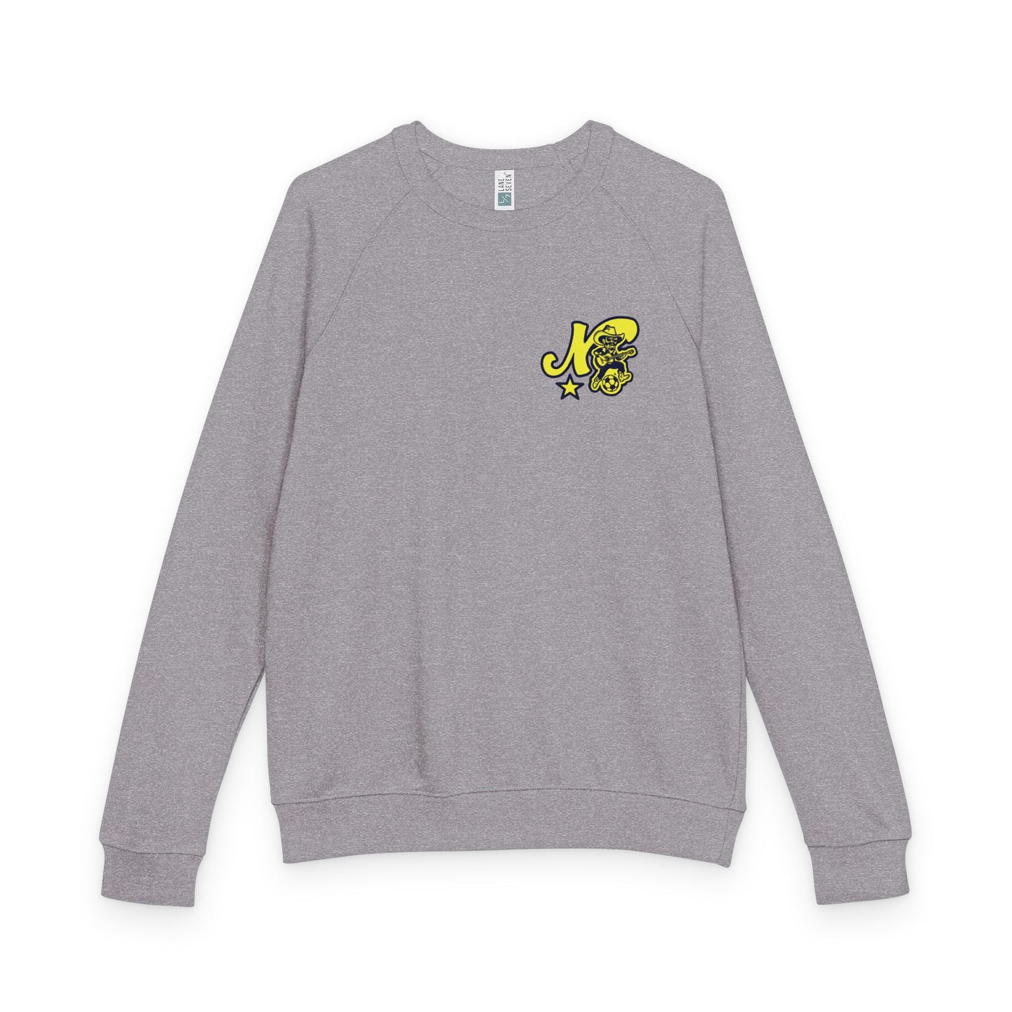 Scorchin Sam Unisex French Terry Raglan Crewneck